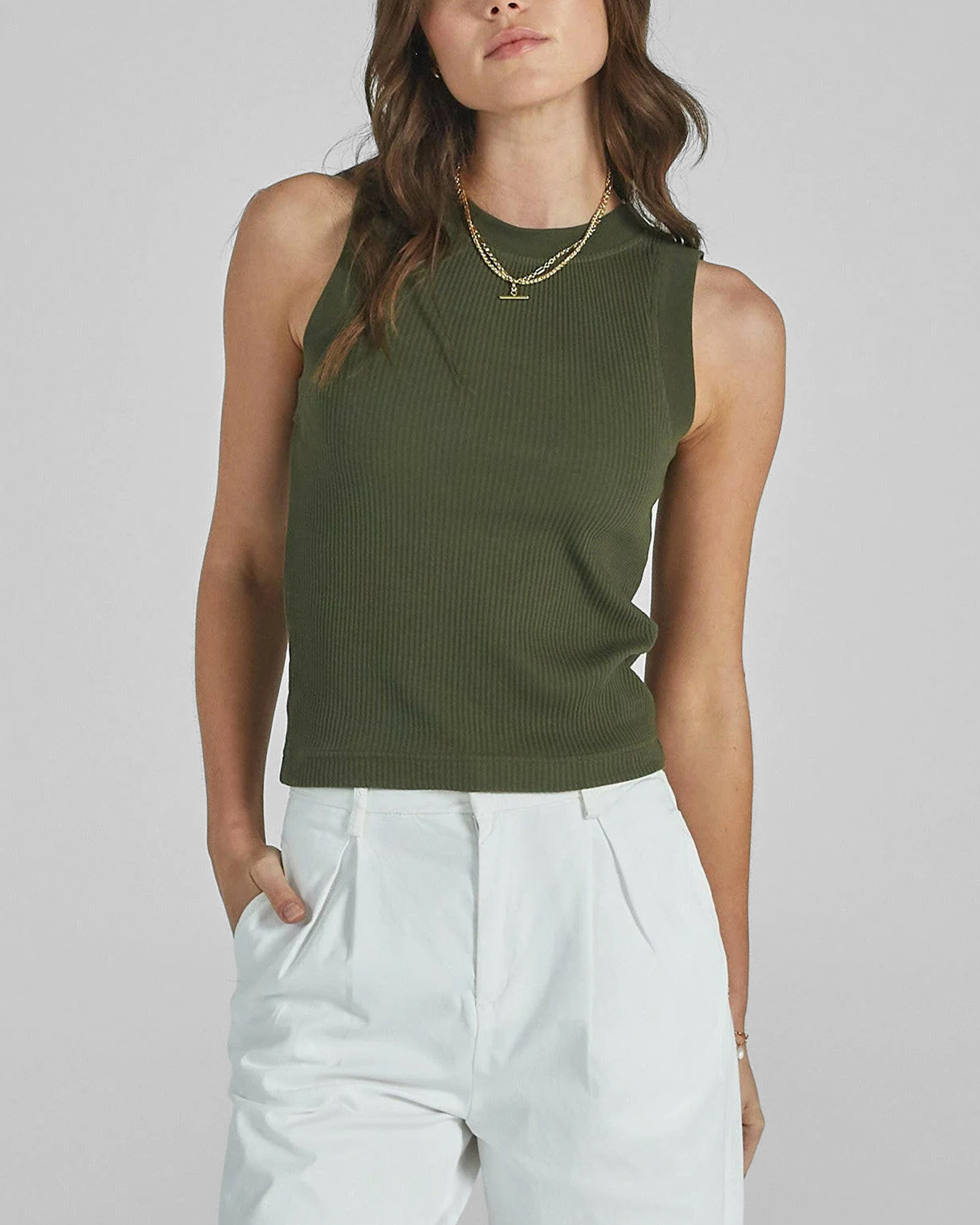 Joey Forest Green Top