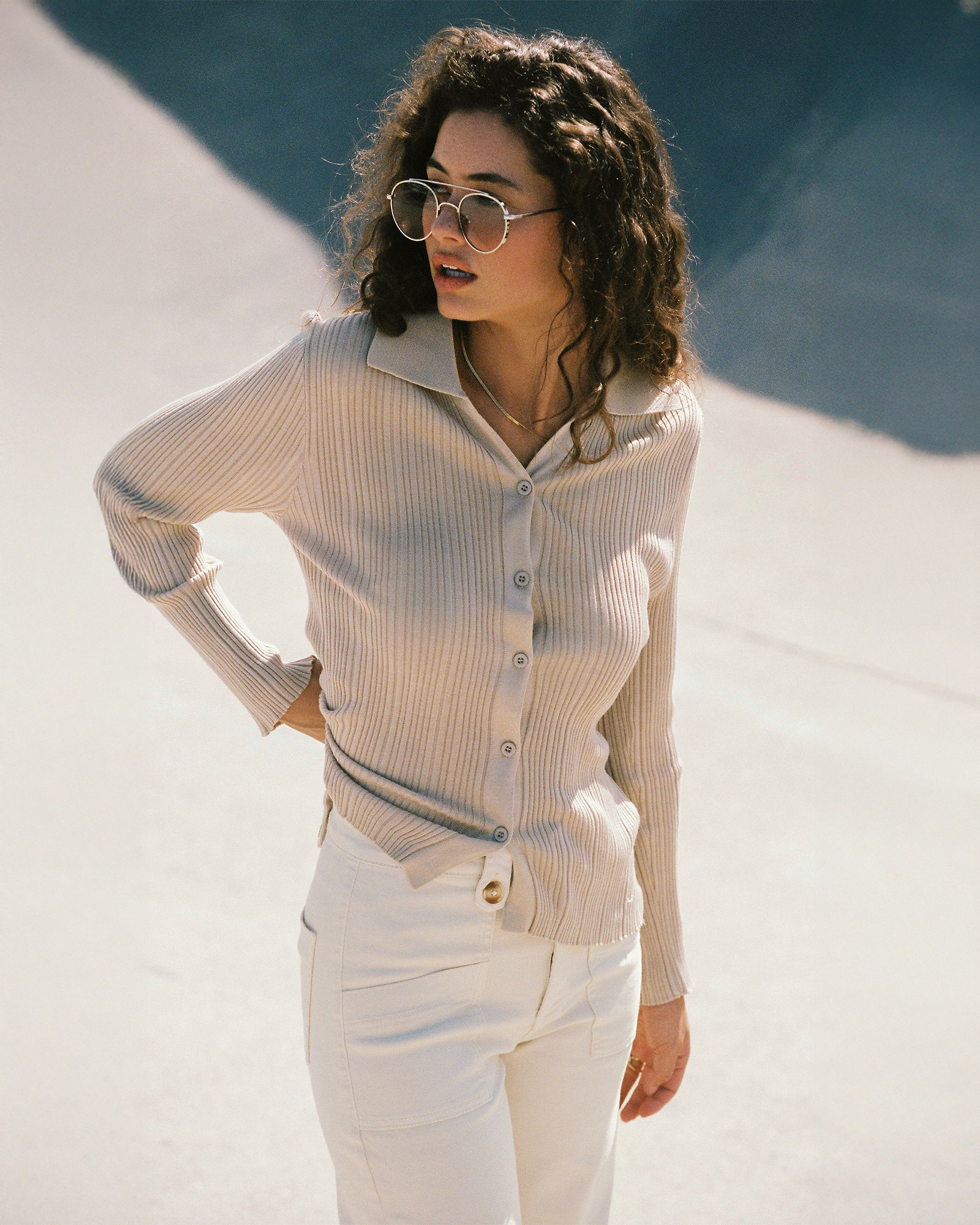 Oakley Pleated Tencel Shirt