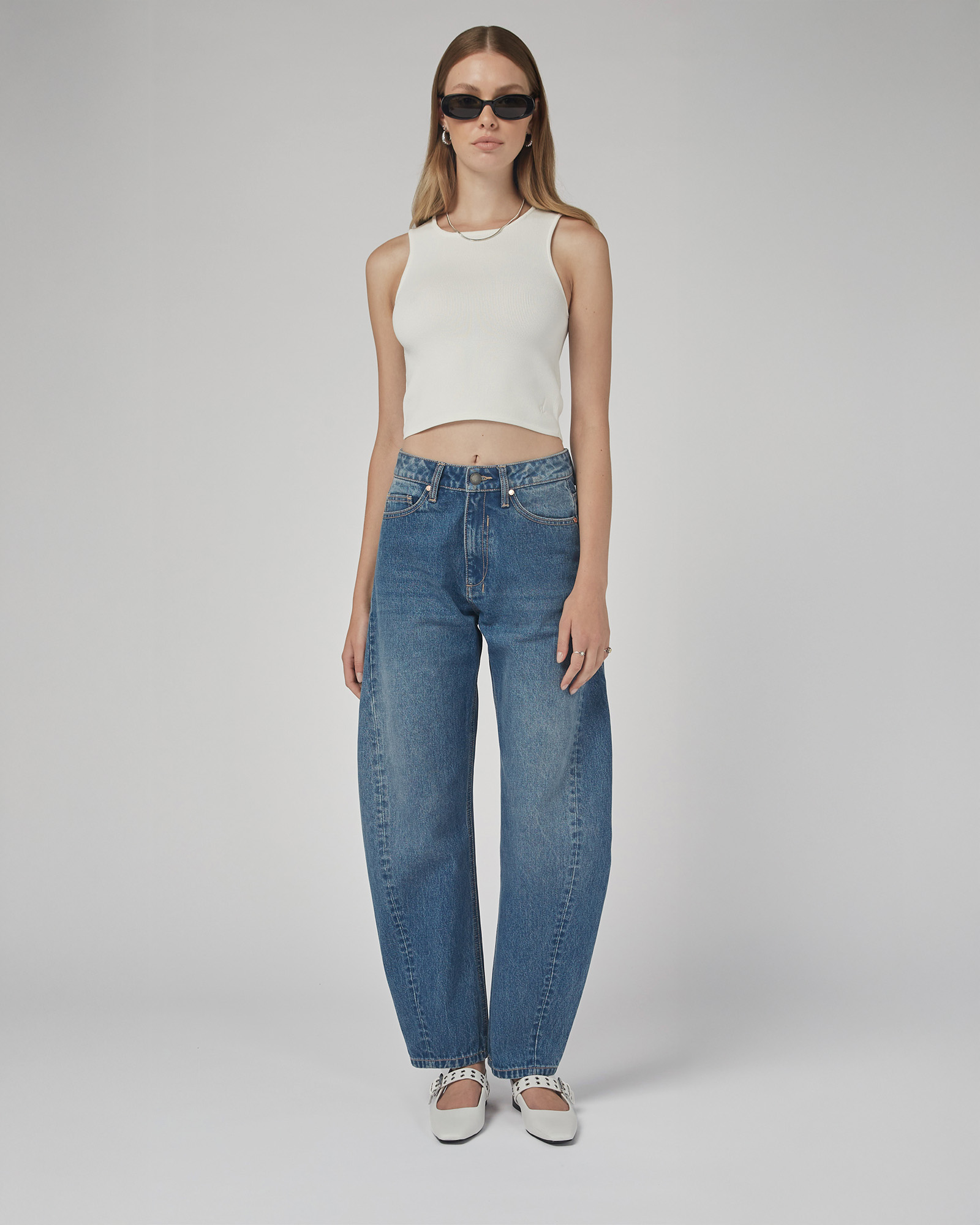 Zella Barrel Rodeo Jeans