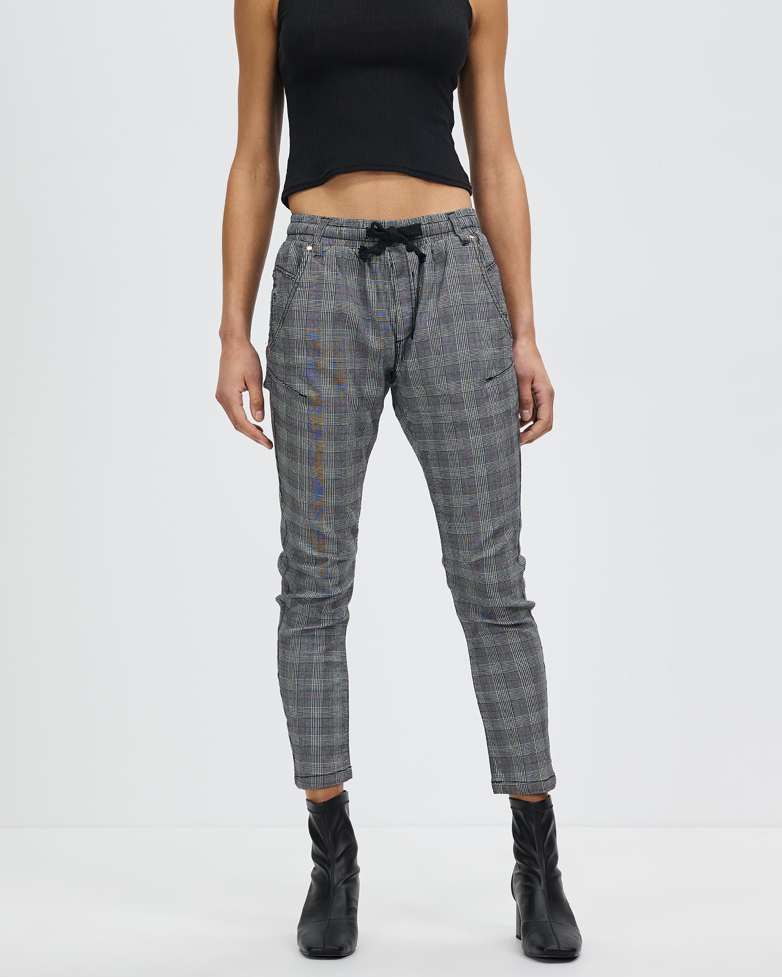 Active Wild Ginger Check Jeans