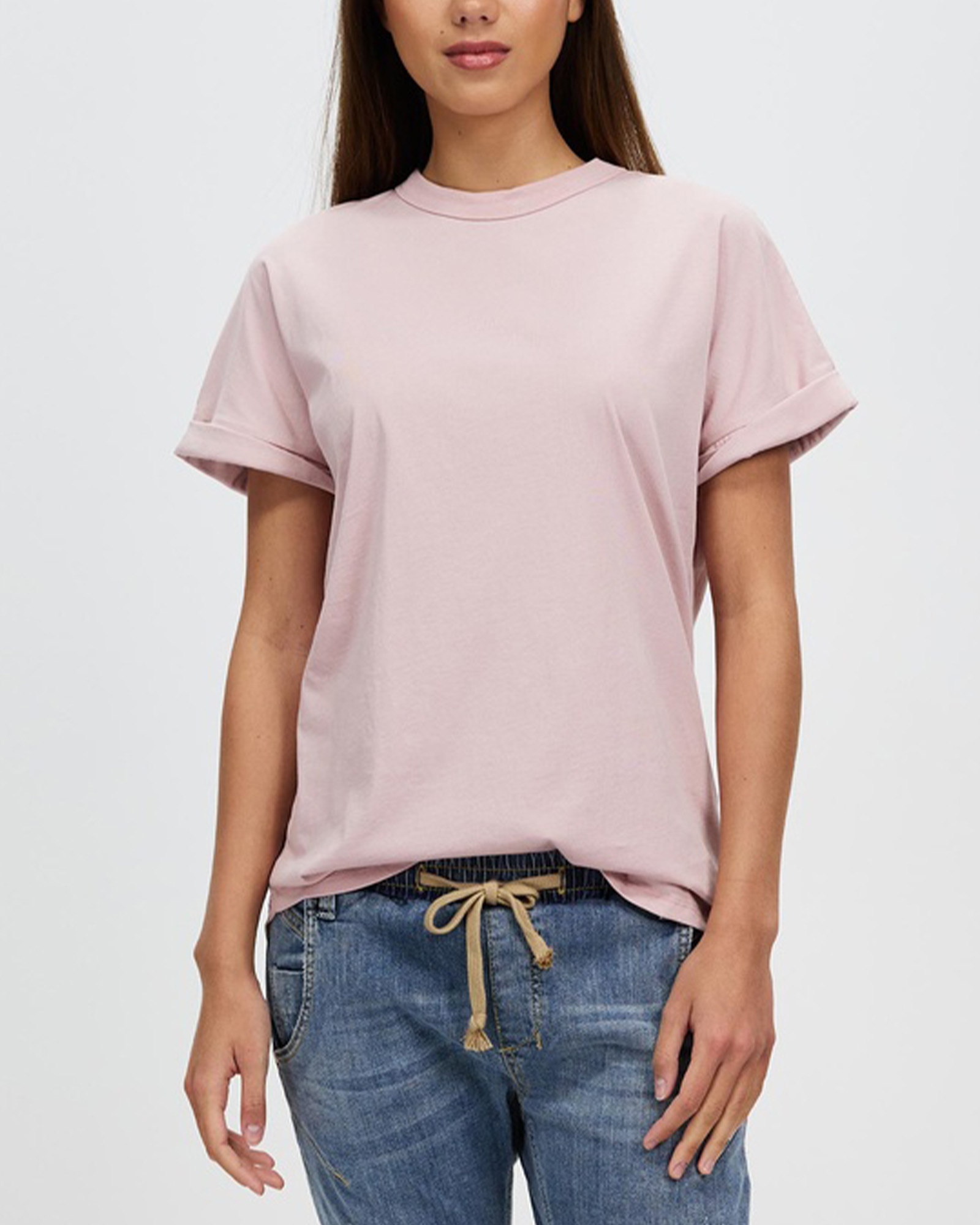 Slouchy Dusty Pink Tee