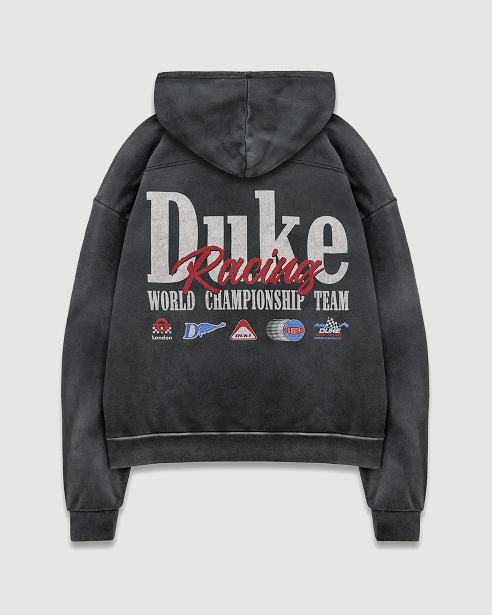 DR1 World Championship Washed Black Hoodie