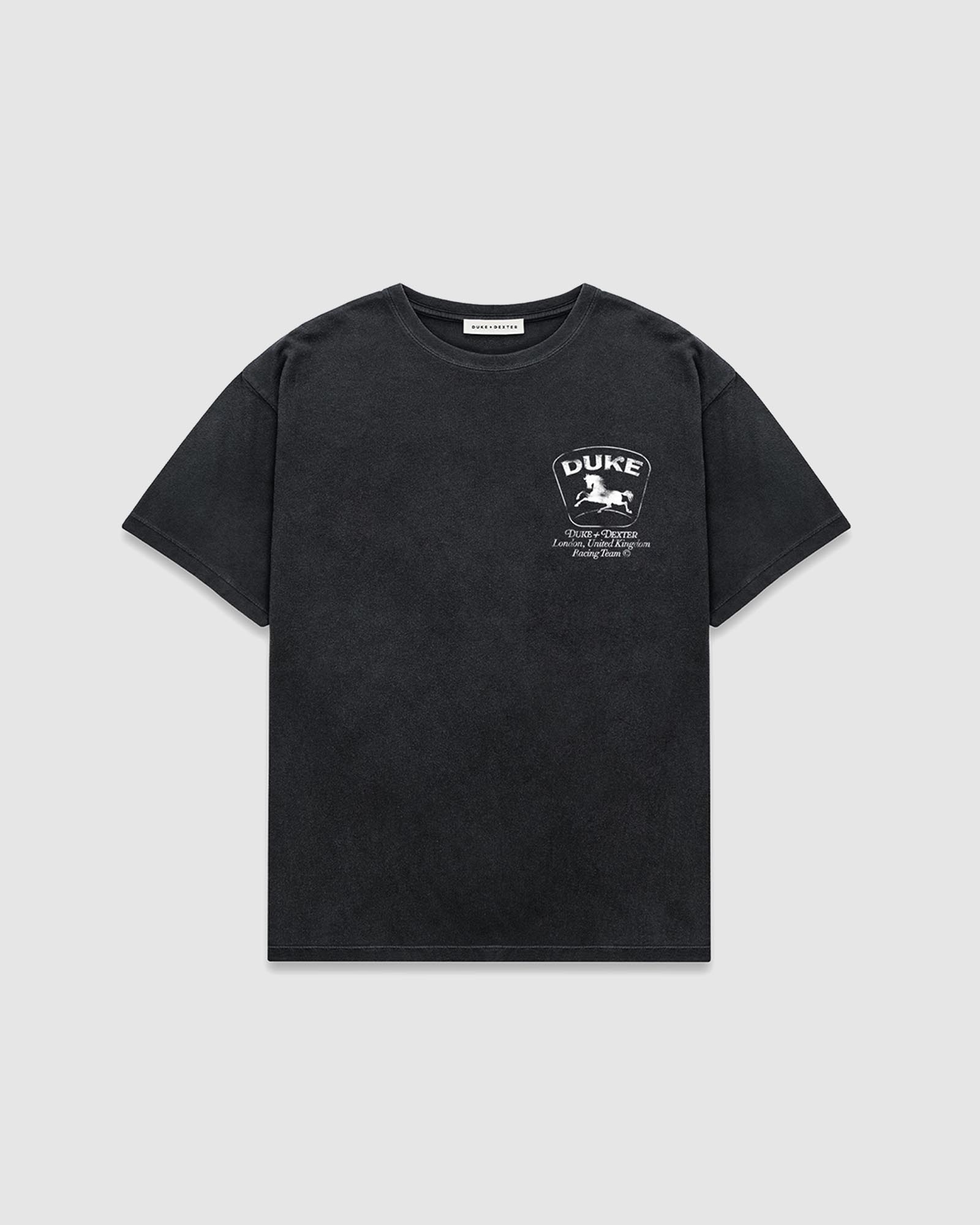 DR Sponsors Washed Black Mono T-shirt
