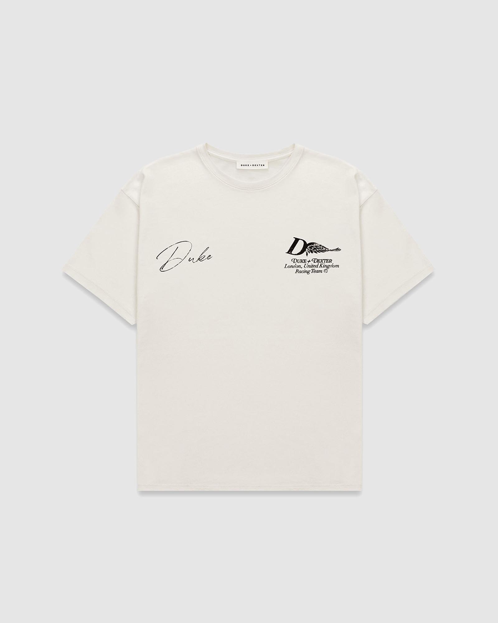 DR Sketch Helmet Vintage White T-shirt