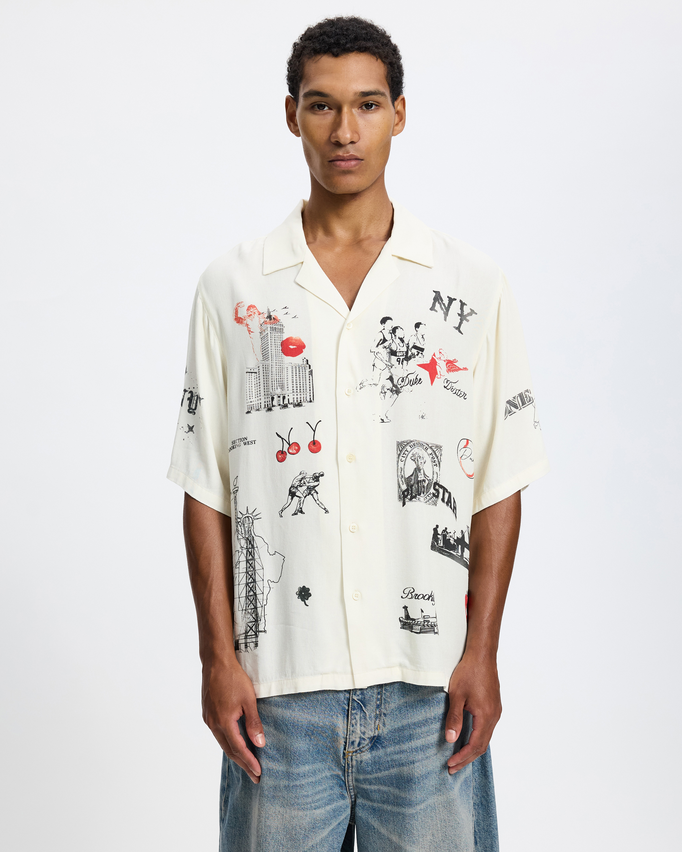 Ny Sketch Vintage Shirt