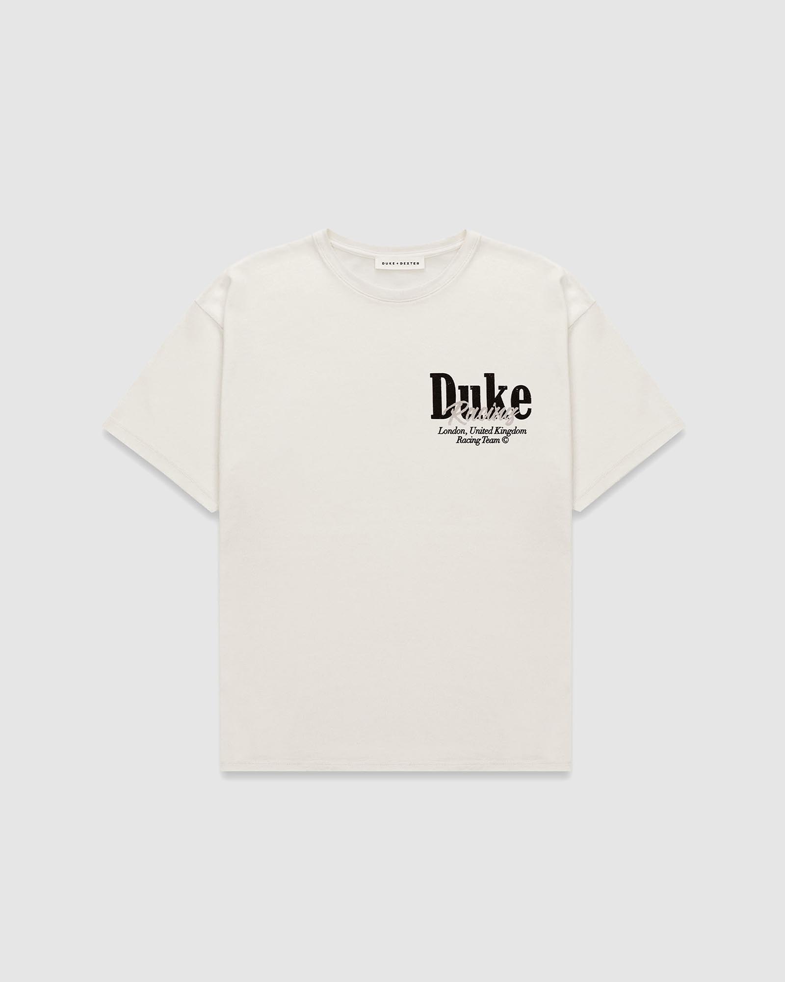 DR3 Grey Pit Stop Vintage White T-Shirt