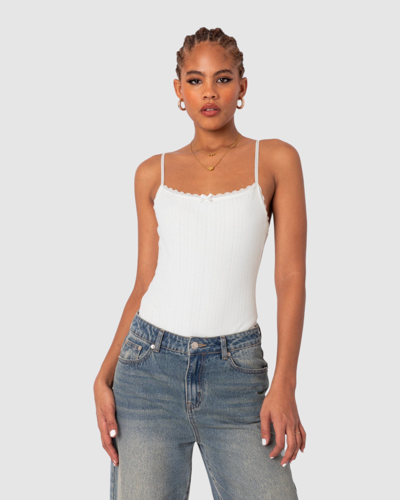 Krysten Lacey Pointelle Bodysuit