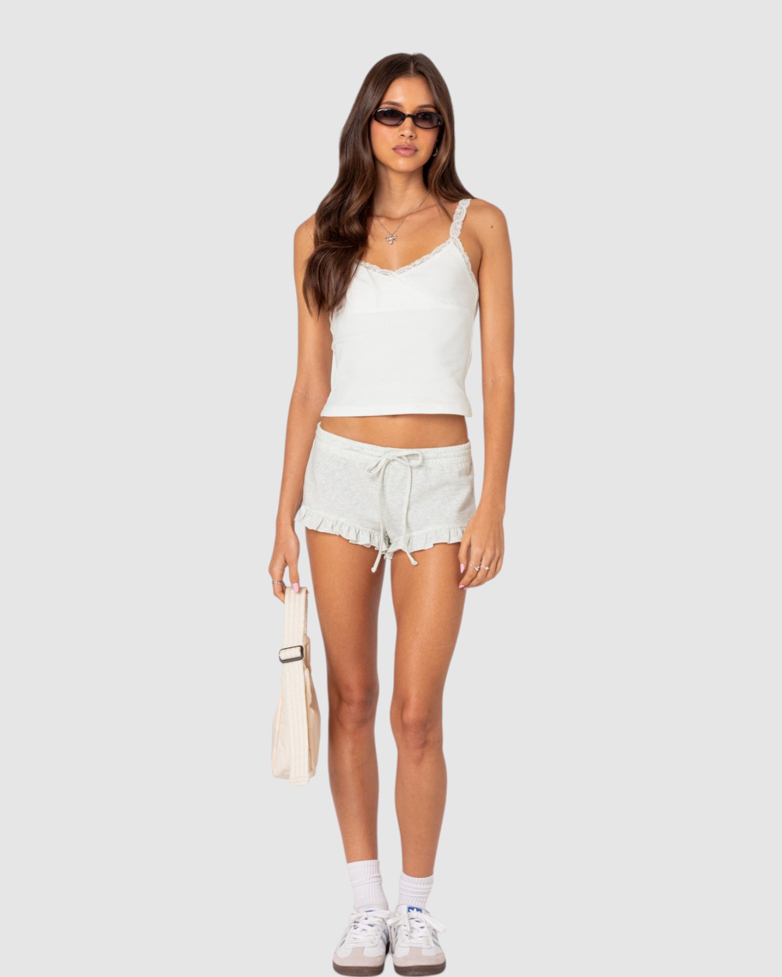 Randi Ruffled Micro Shorts