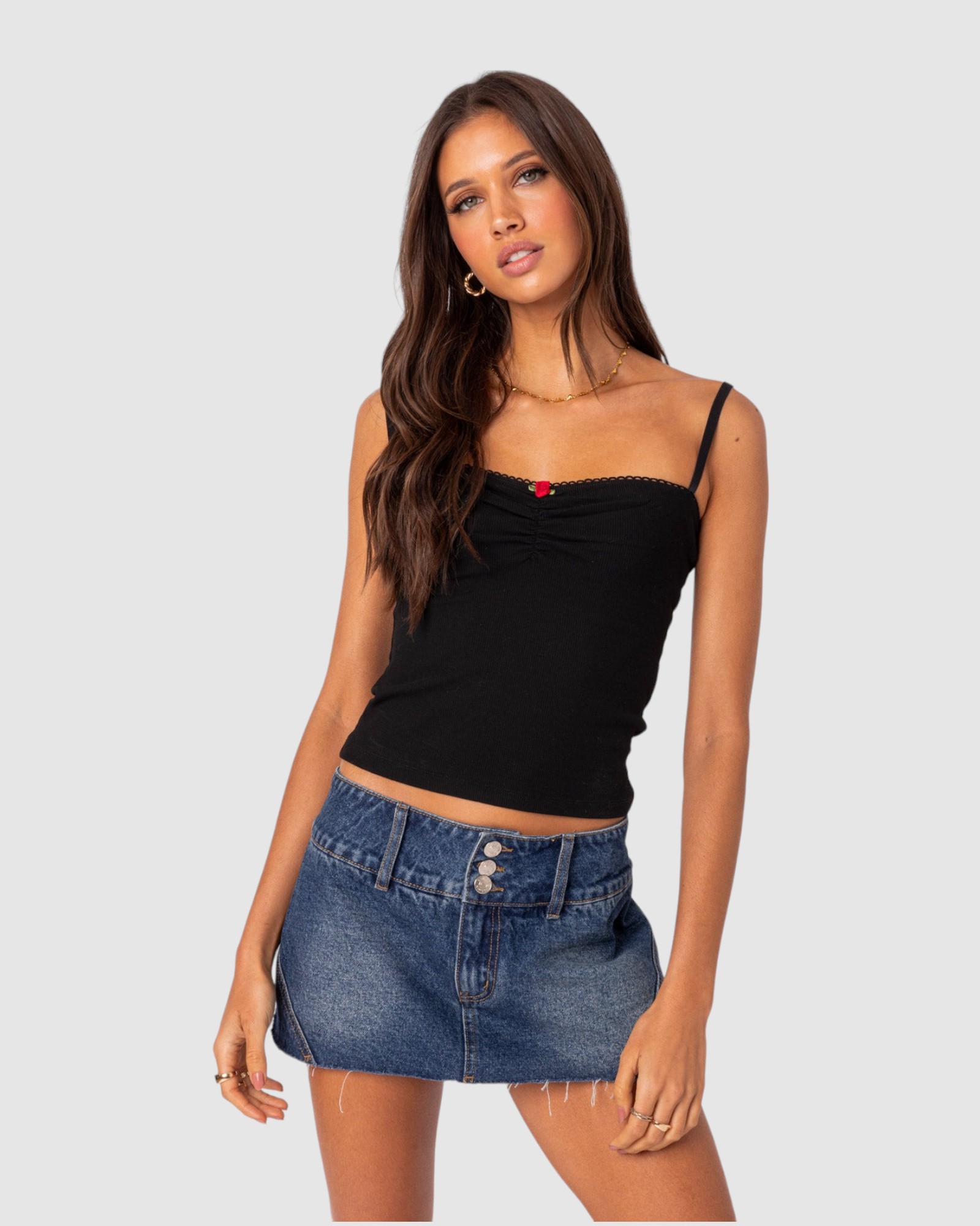Karlee Ribbed Tank Top
