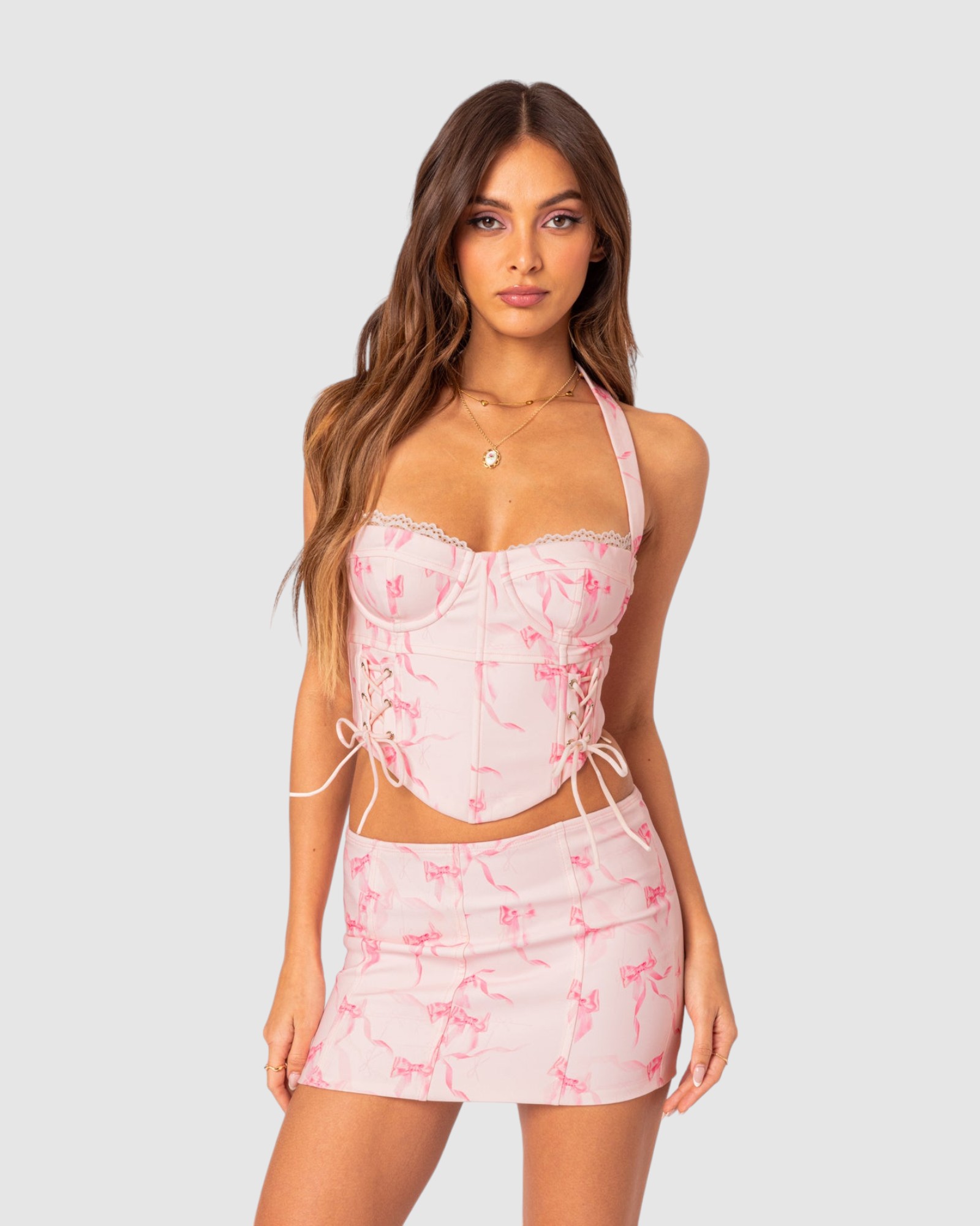 Makayla Printed Corset