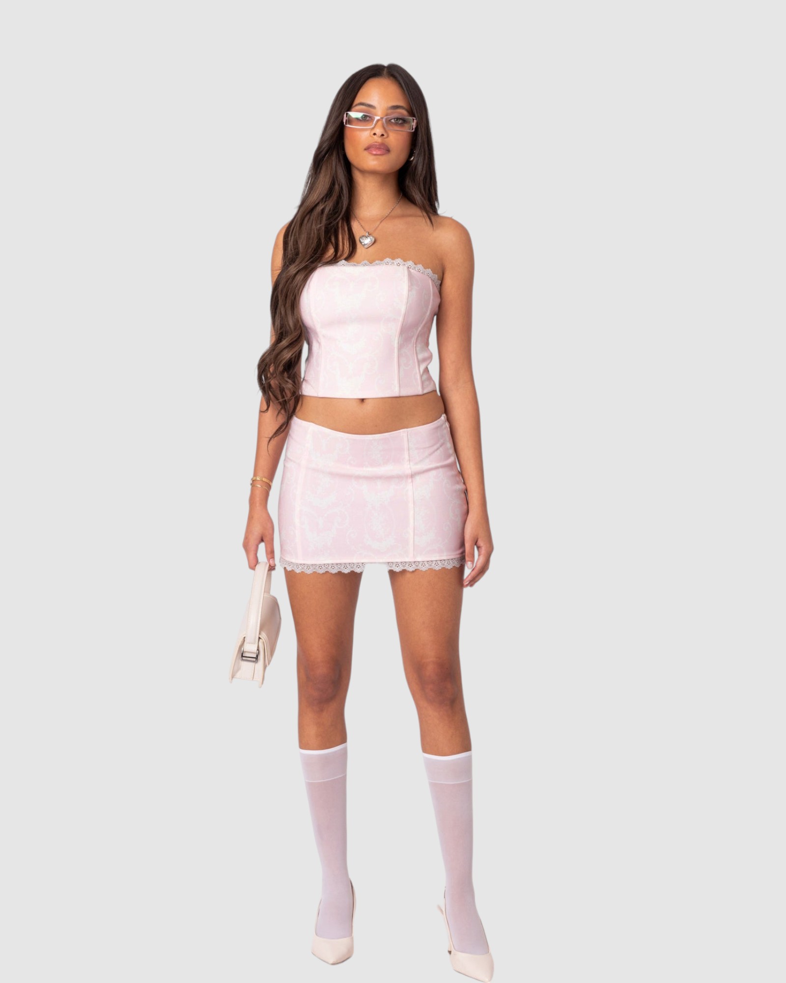 Silvie Printed Mini Skirt