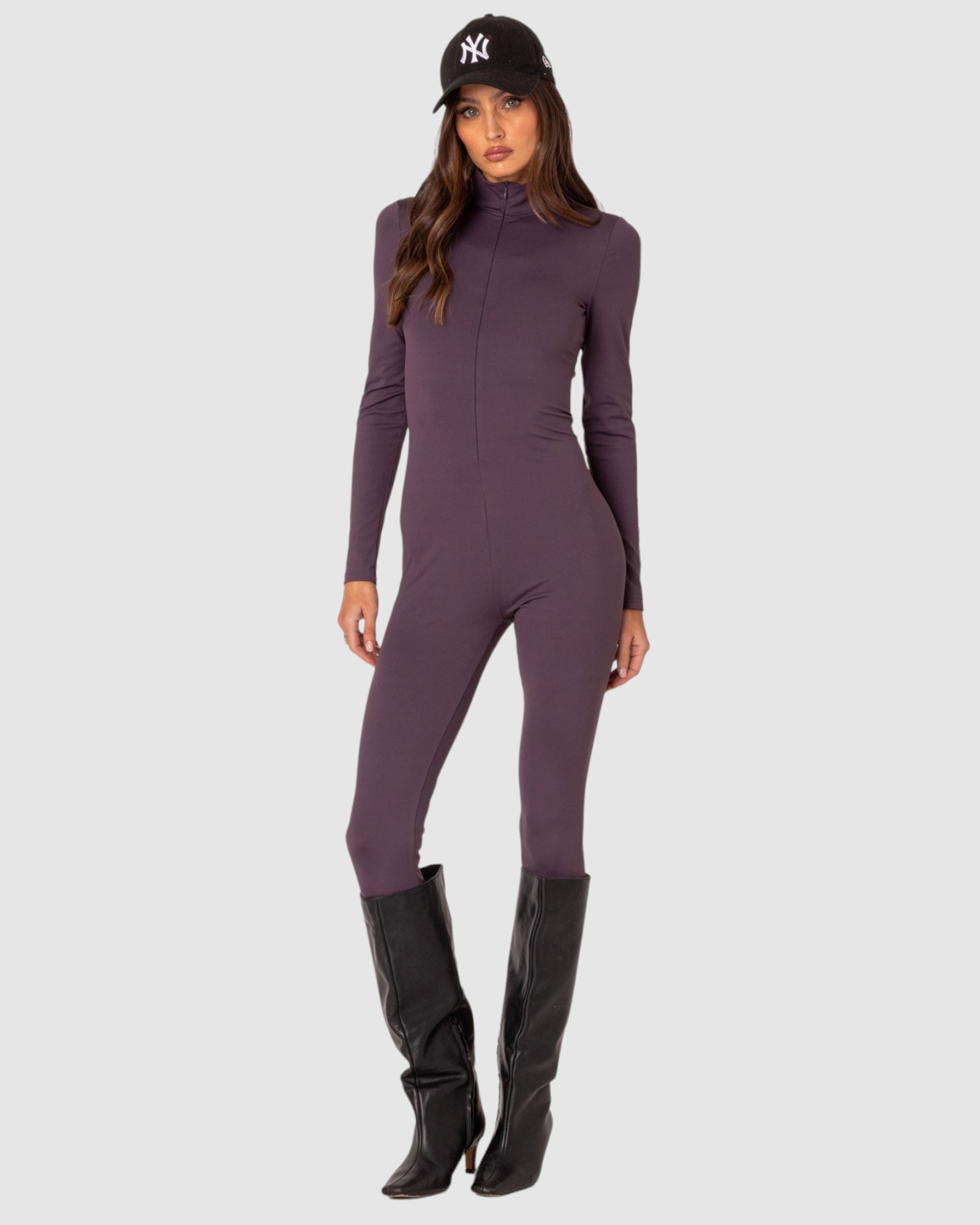 She is Snatched High Neck Jumpsuit