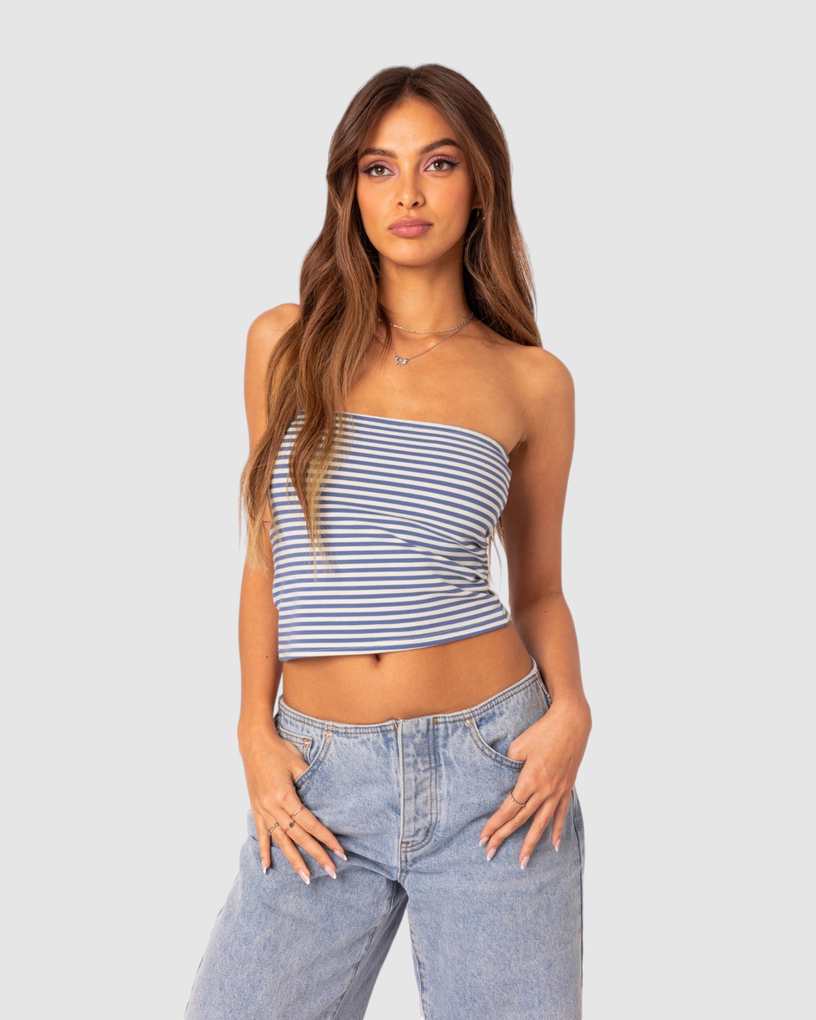 Lilah Striped Tube Top