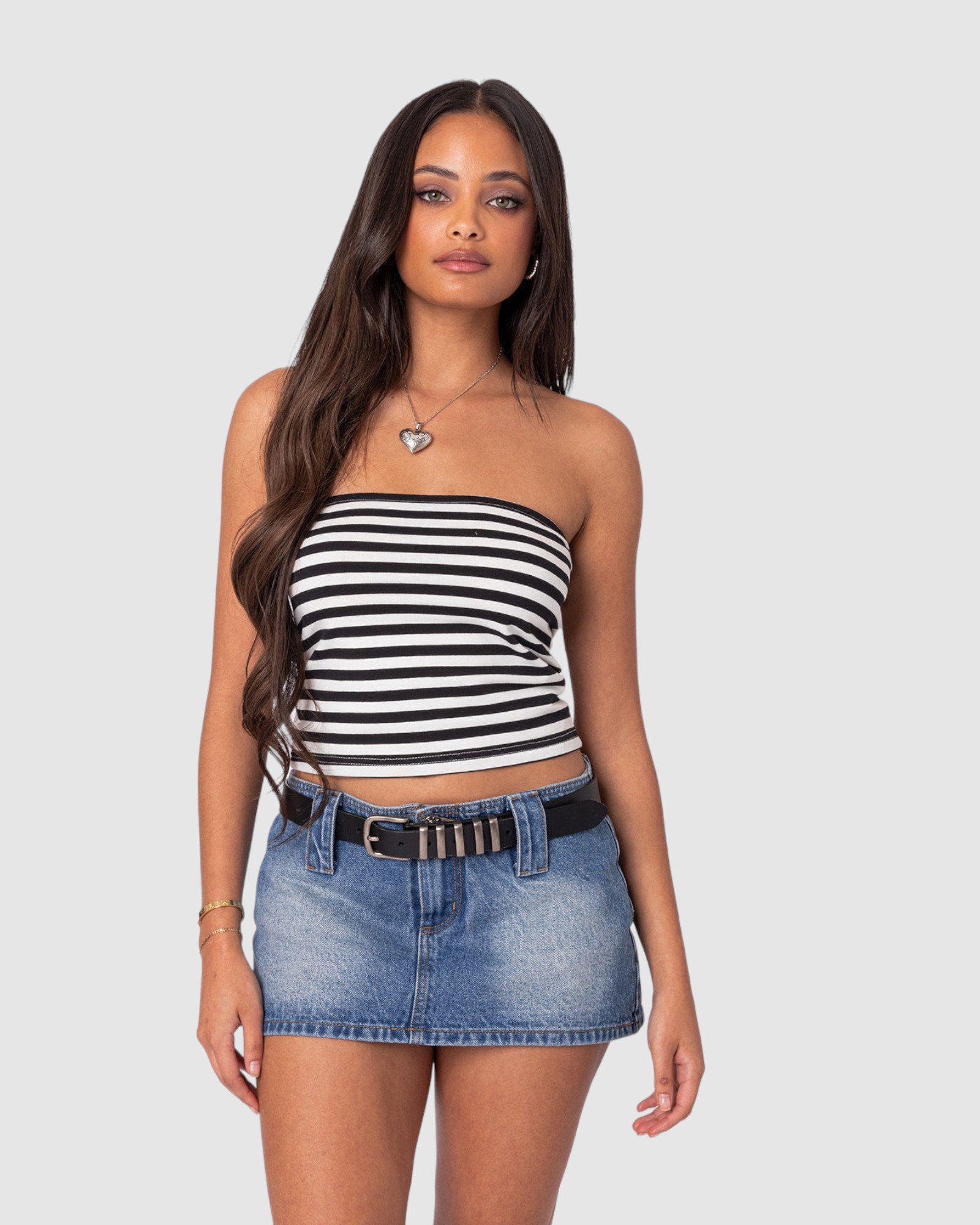 Alta Striped Tube Top