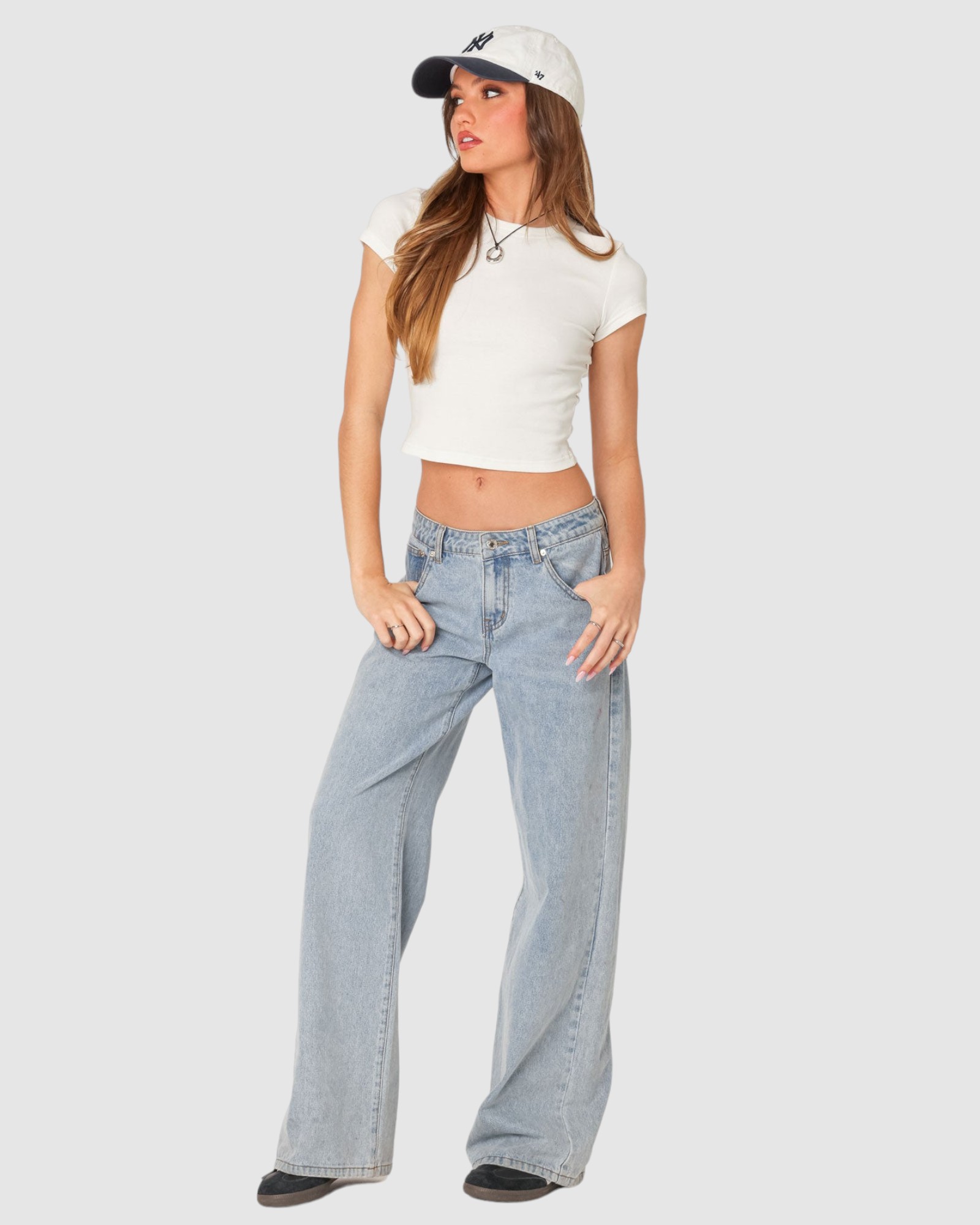 Better Basics Cropped T Shirt