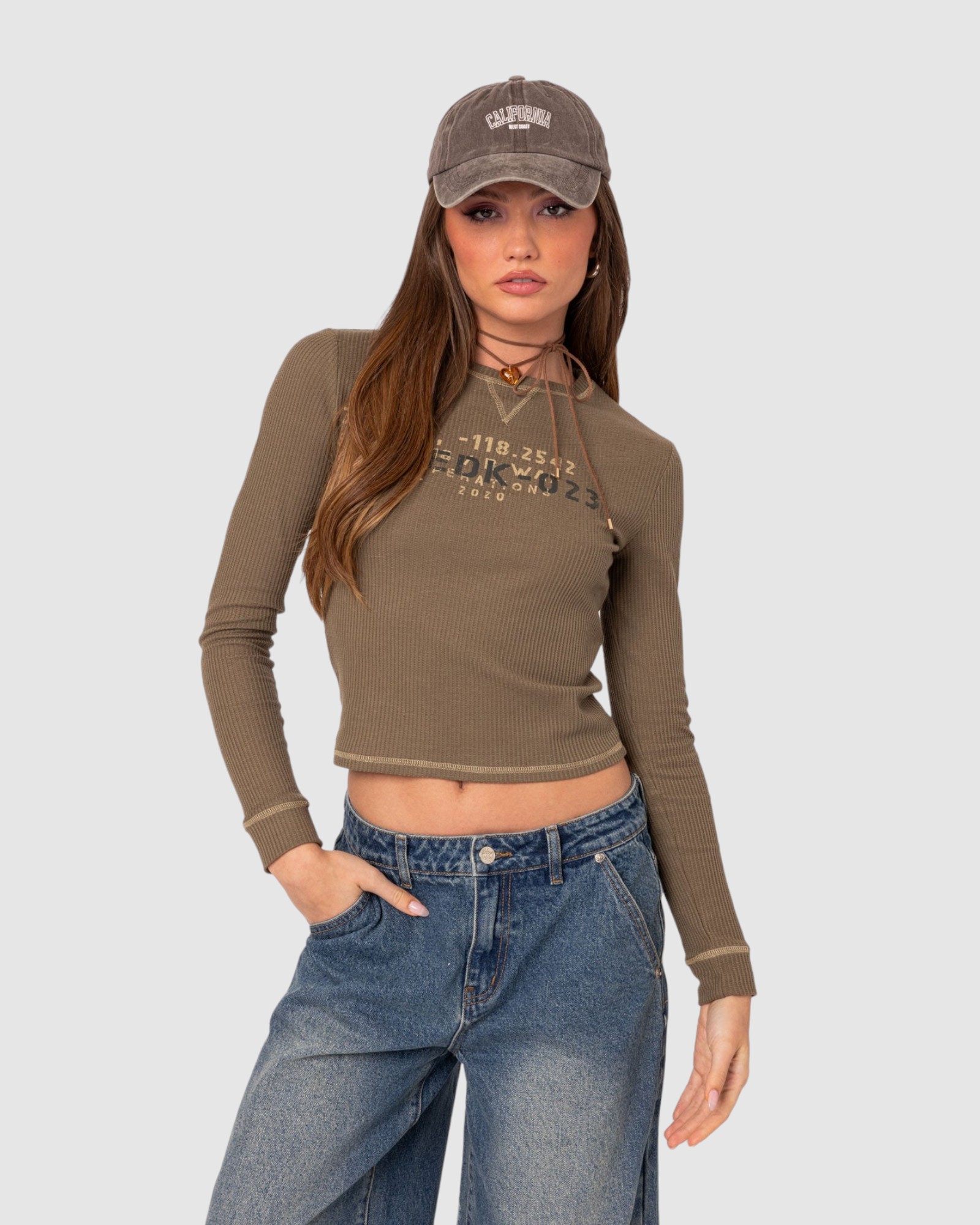 Army Wife Ribbed T-Shirt