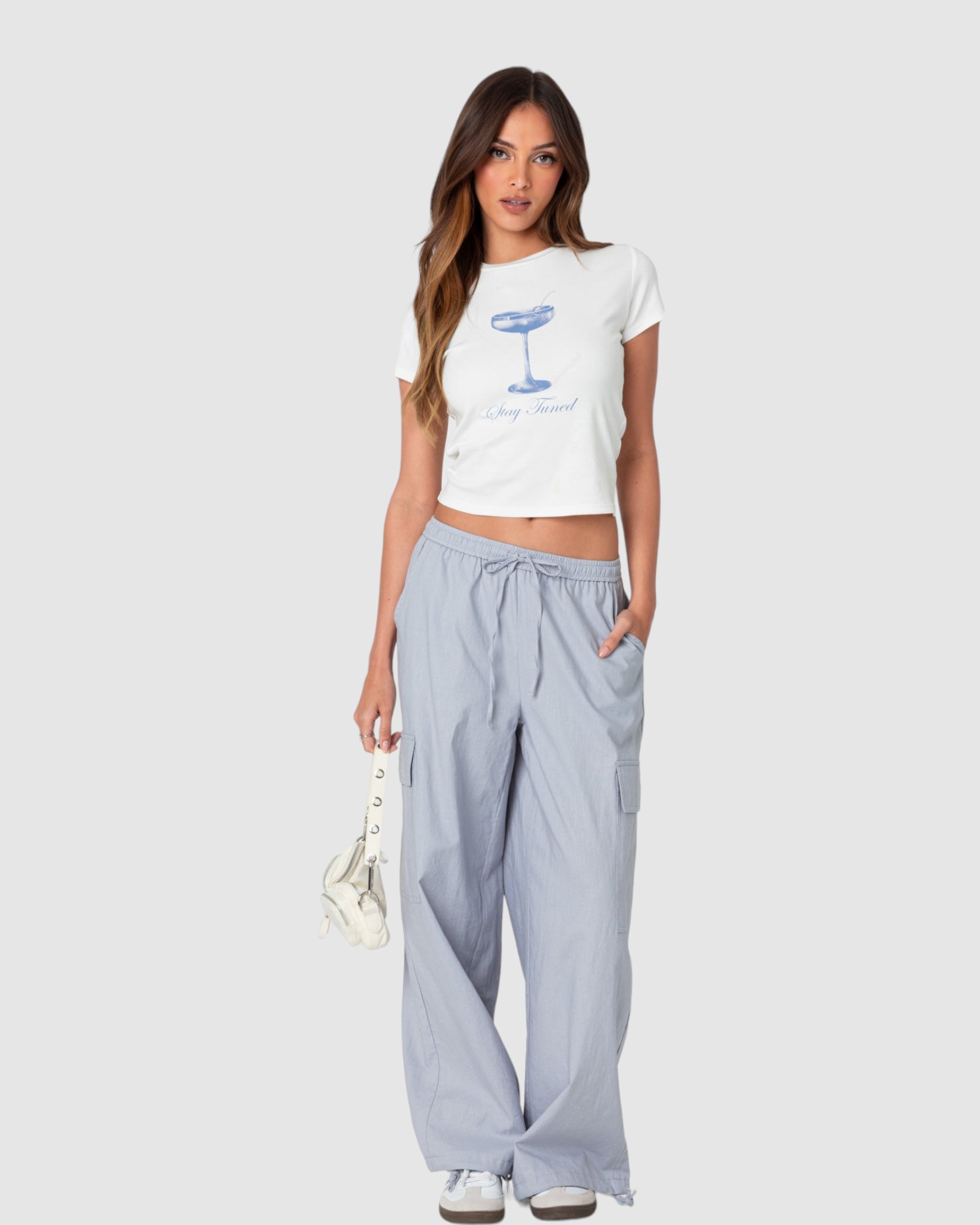 Phoenix Linen Look Cargo Pants