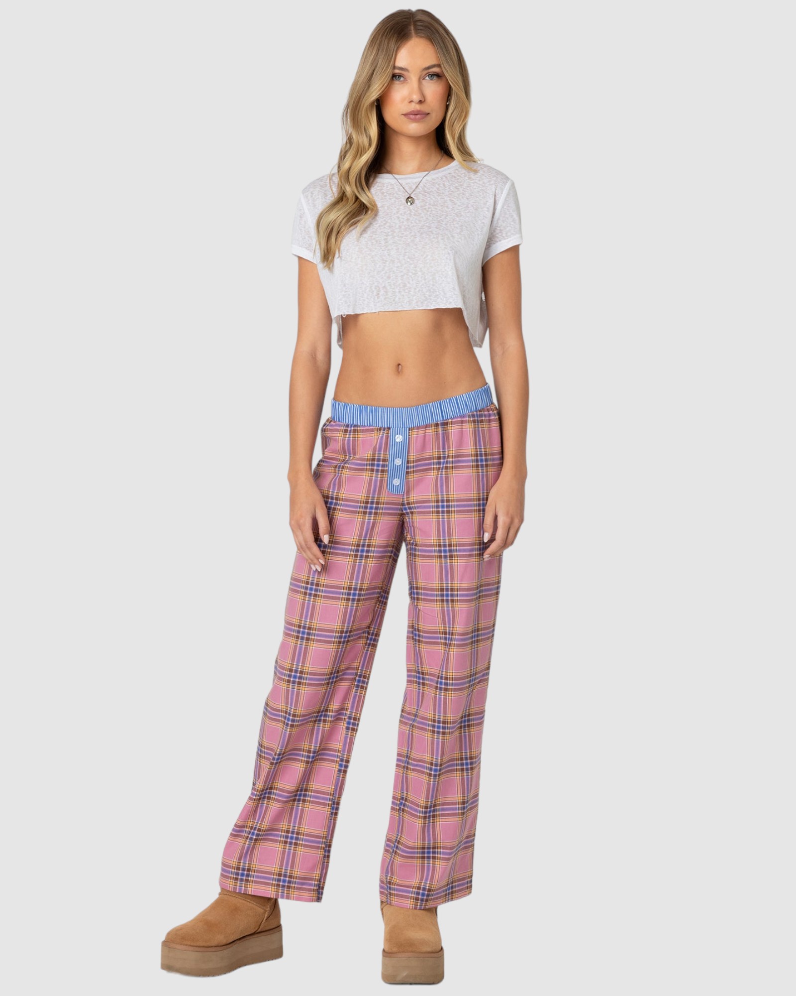 Plaid & Stripe Pants