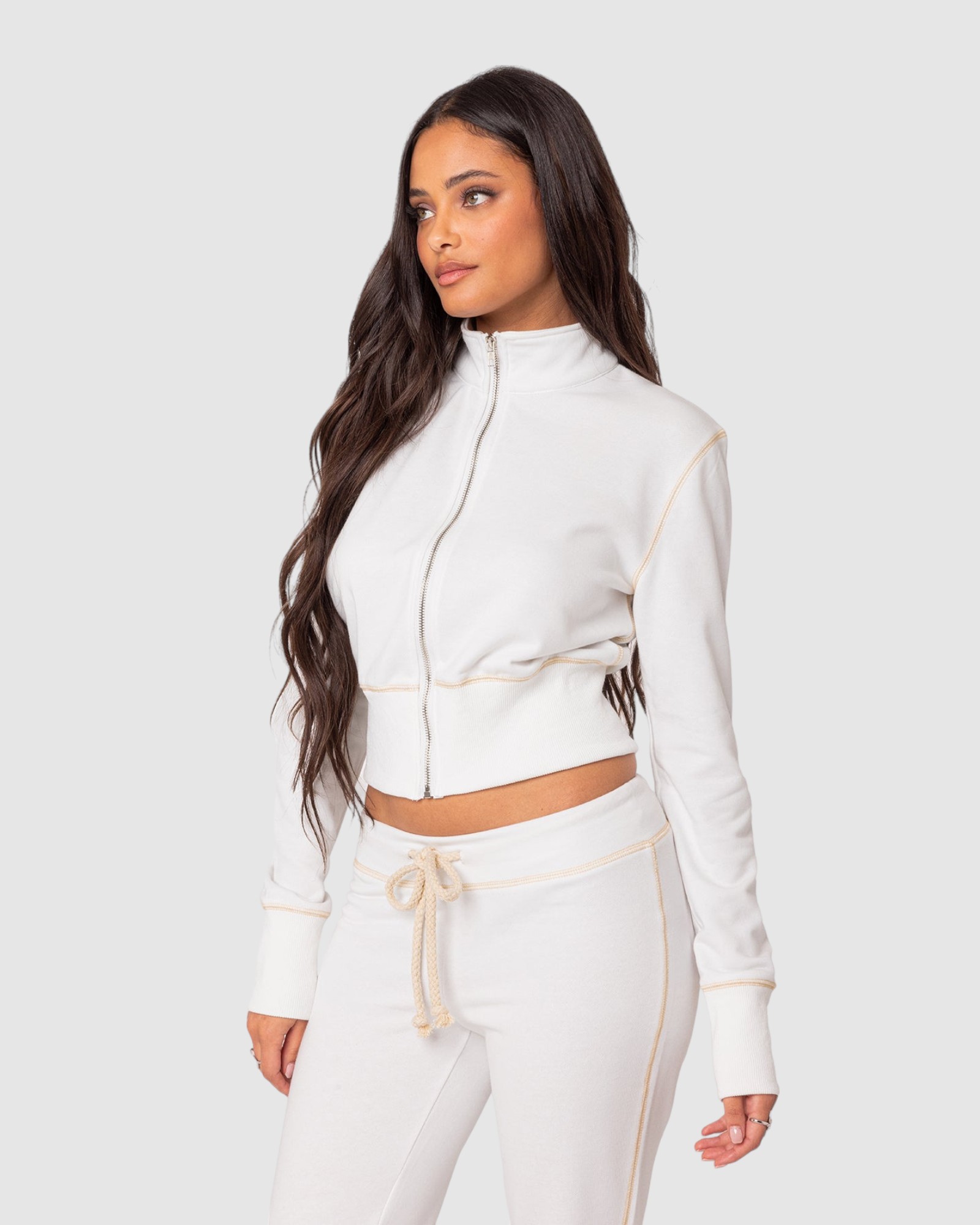 Alexia Zip Up Sweatshirt