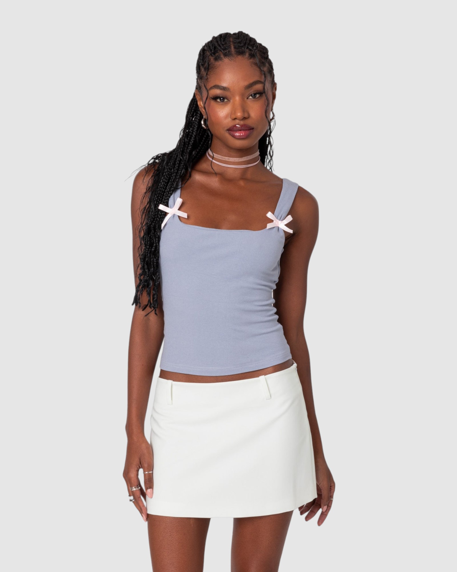 Lola Ribbed Tank Top
