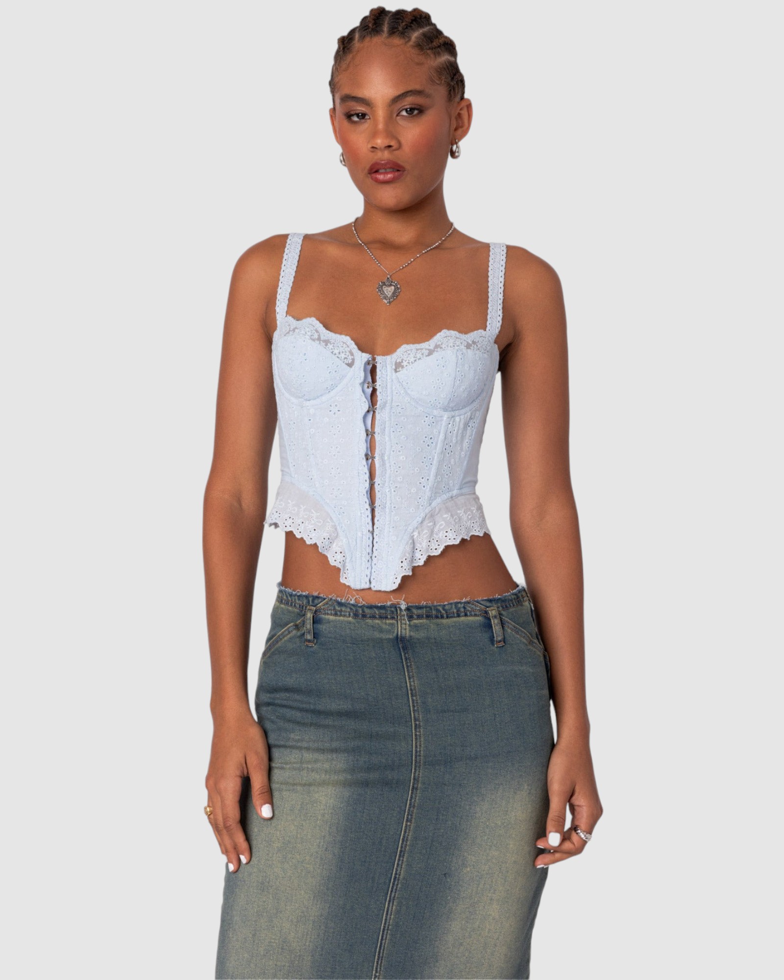 Asteria Eyelet Corset