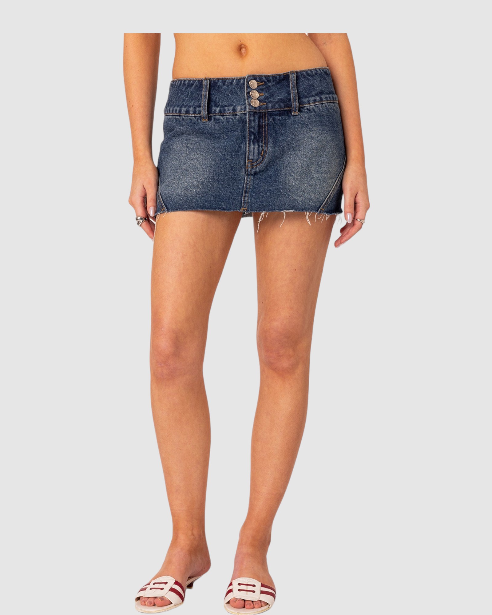 Kate Denim Micro Skort