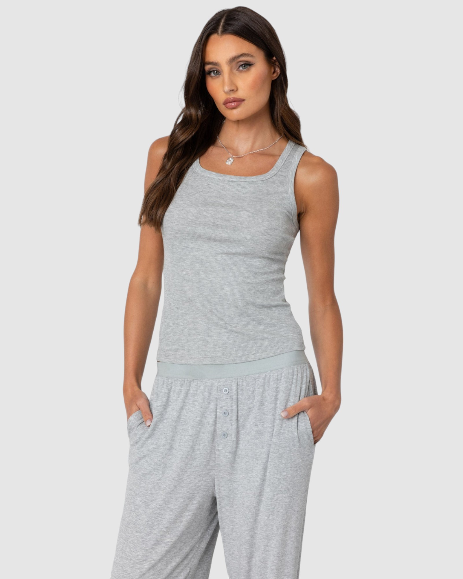 Kylian Ribbed Tank Top