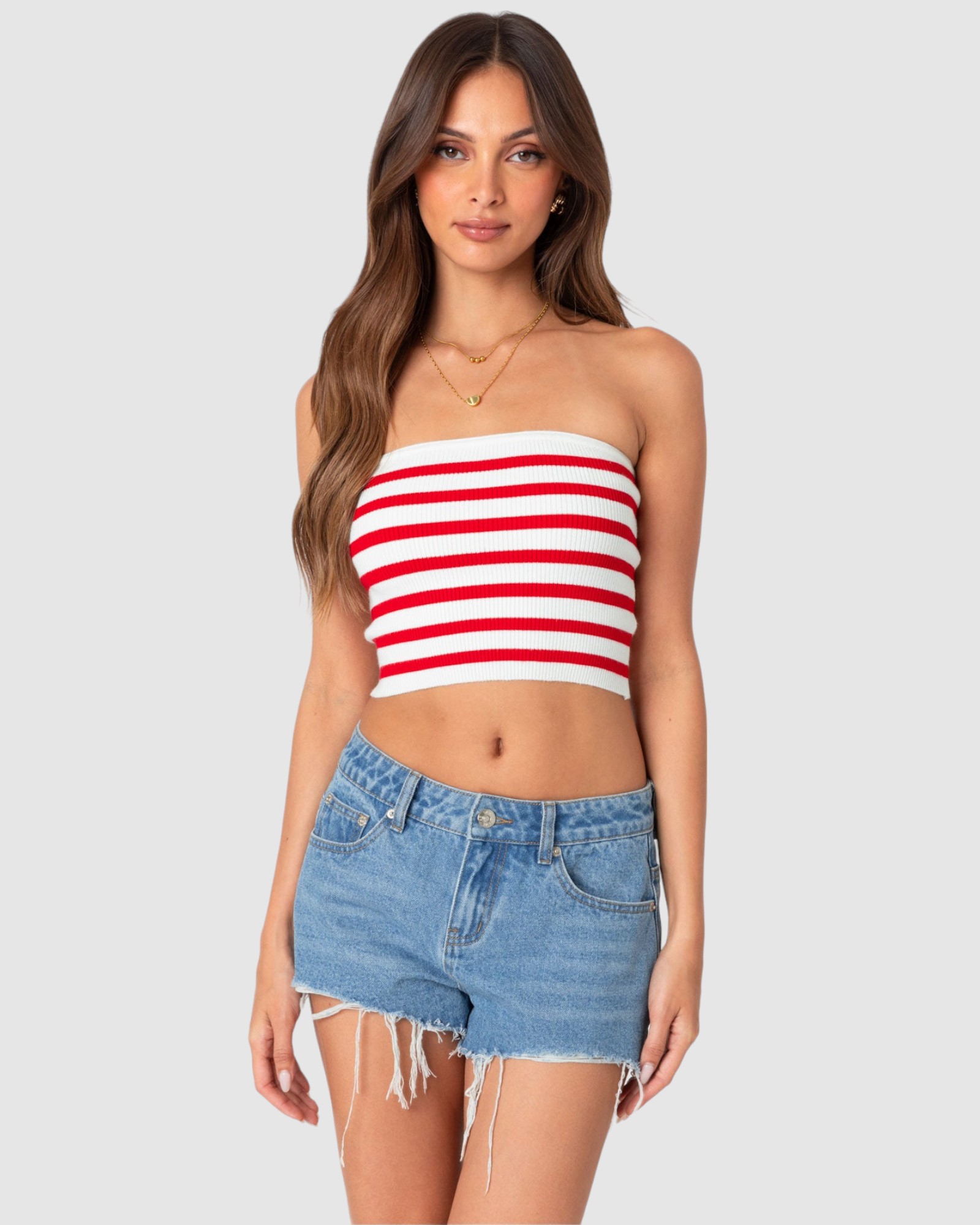 Lexi Ribbed Tube Top