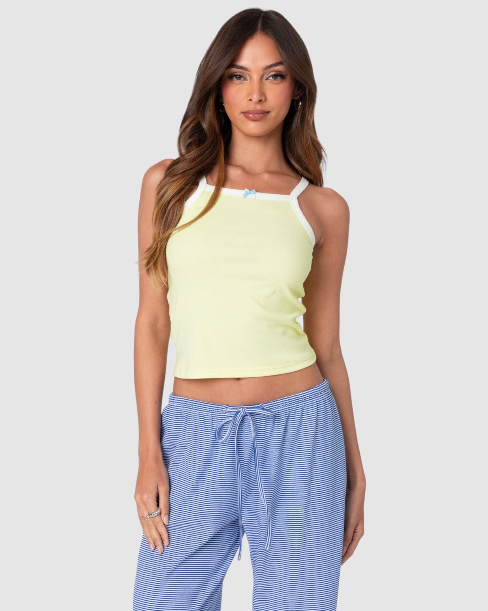 Ramira Contrast Tank Top