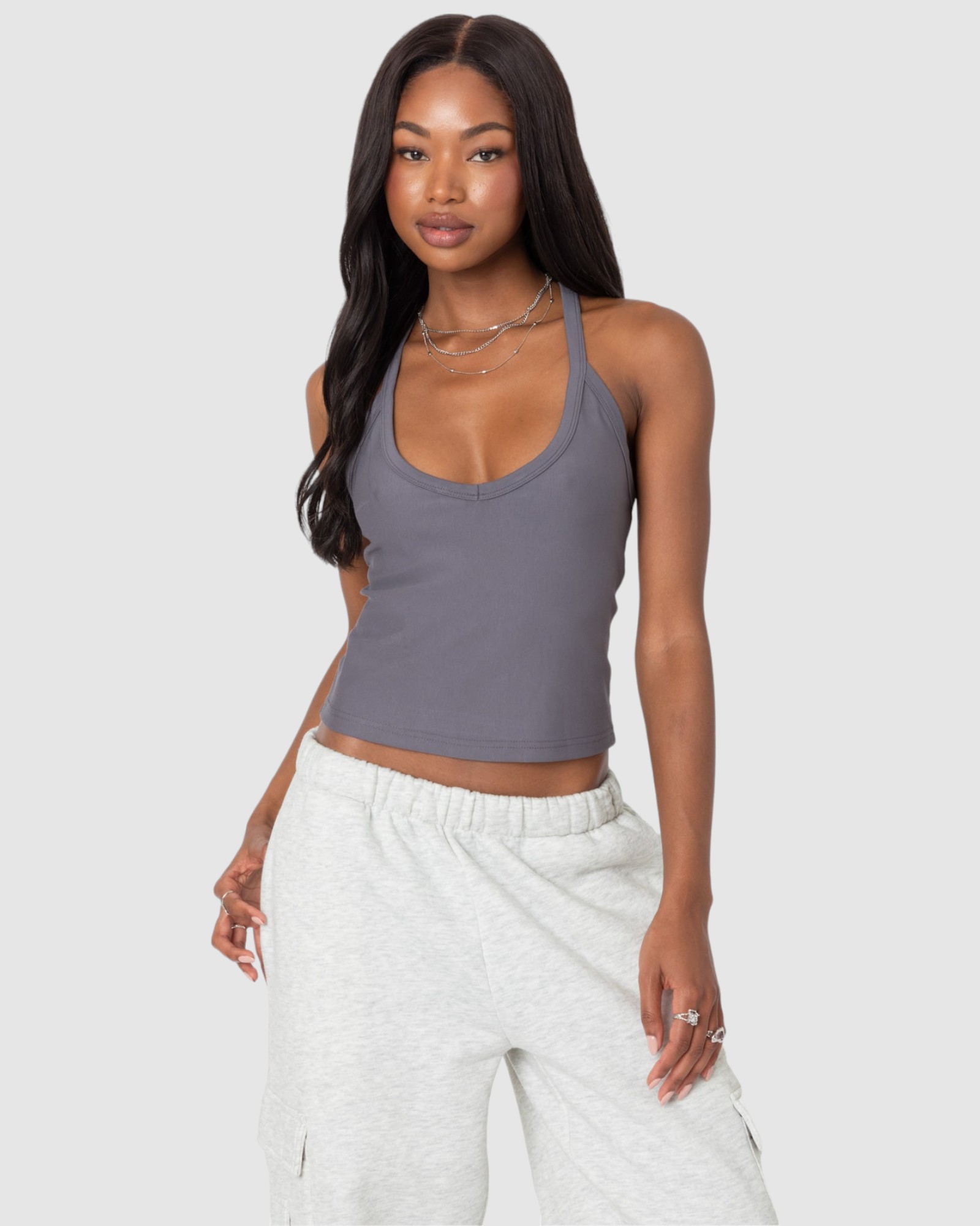 Racer Back Halter Top