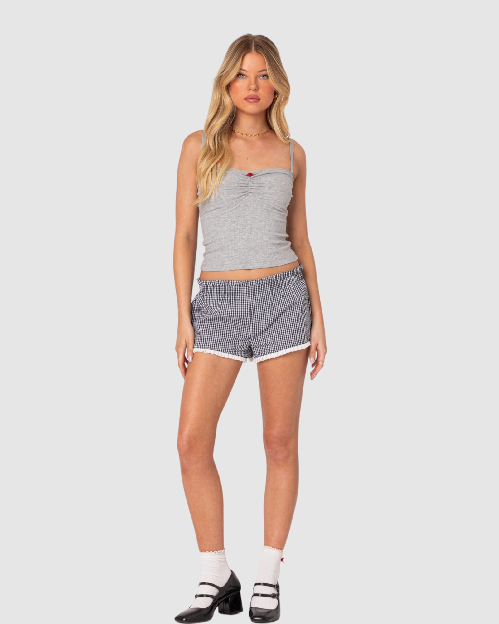 Kyra Gingham Shorts