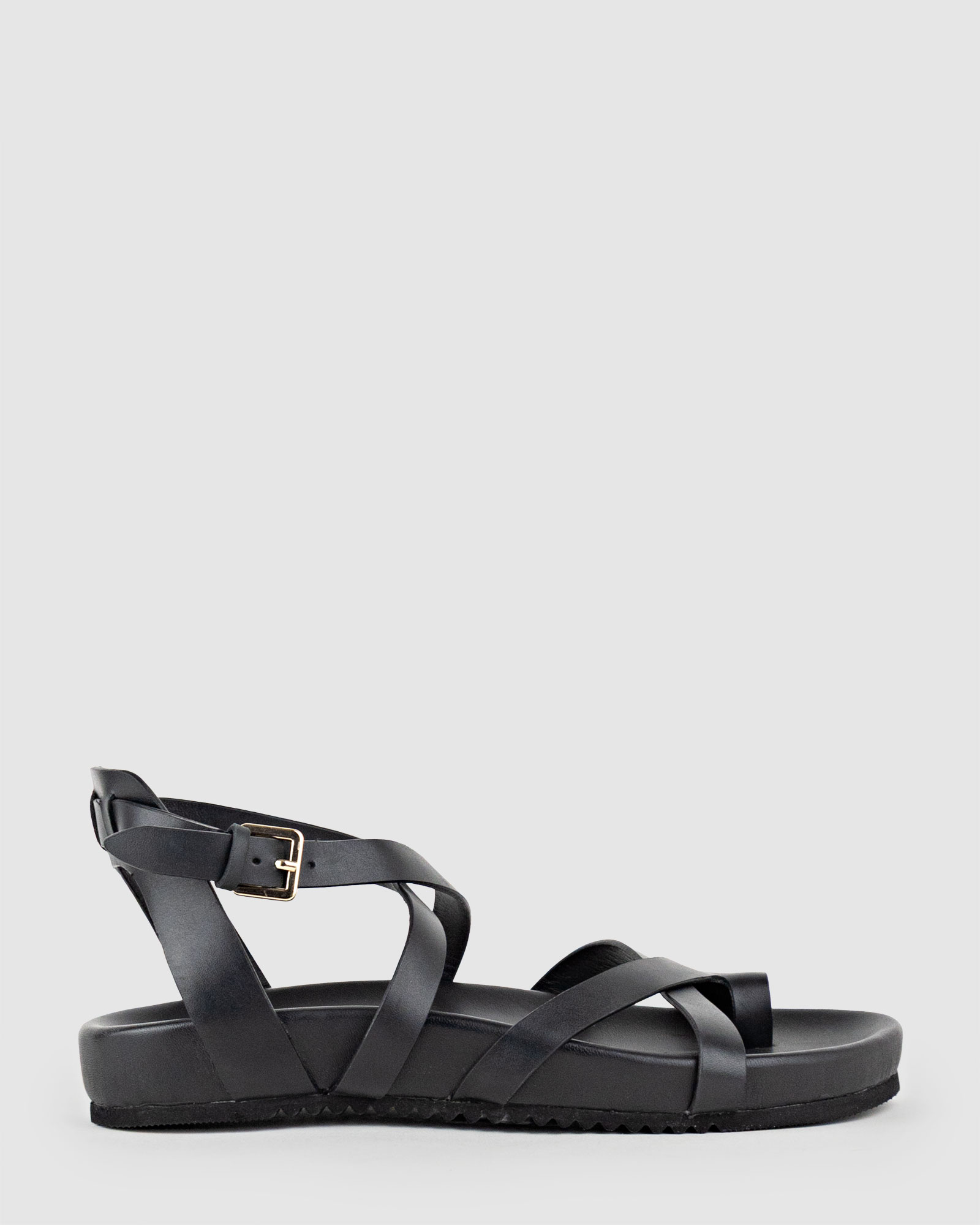 SYM Strappy Sandal on Footbed