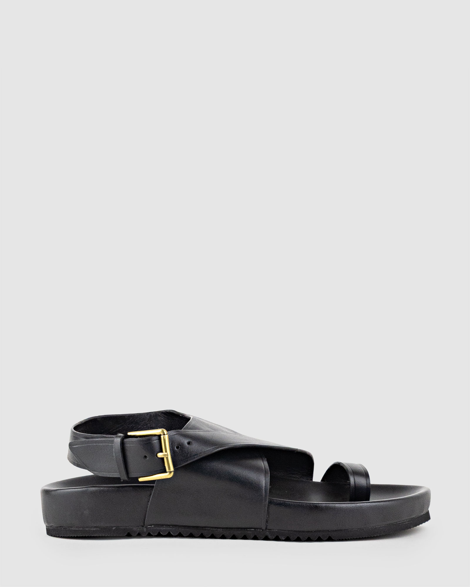 TAMRYN Crossover Sandal with Toe Thong