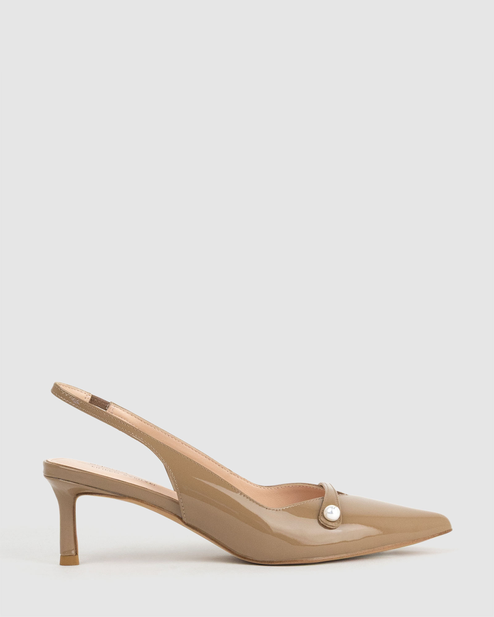 DIVINE55 Slingback Pump with Pearl