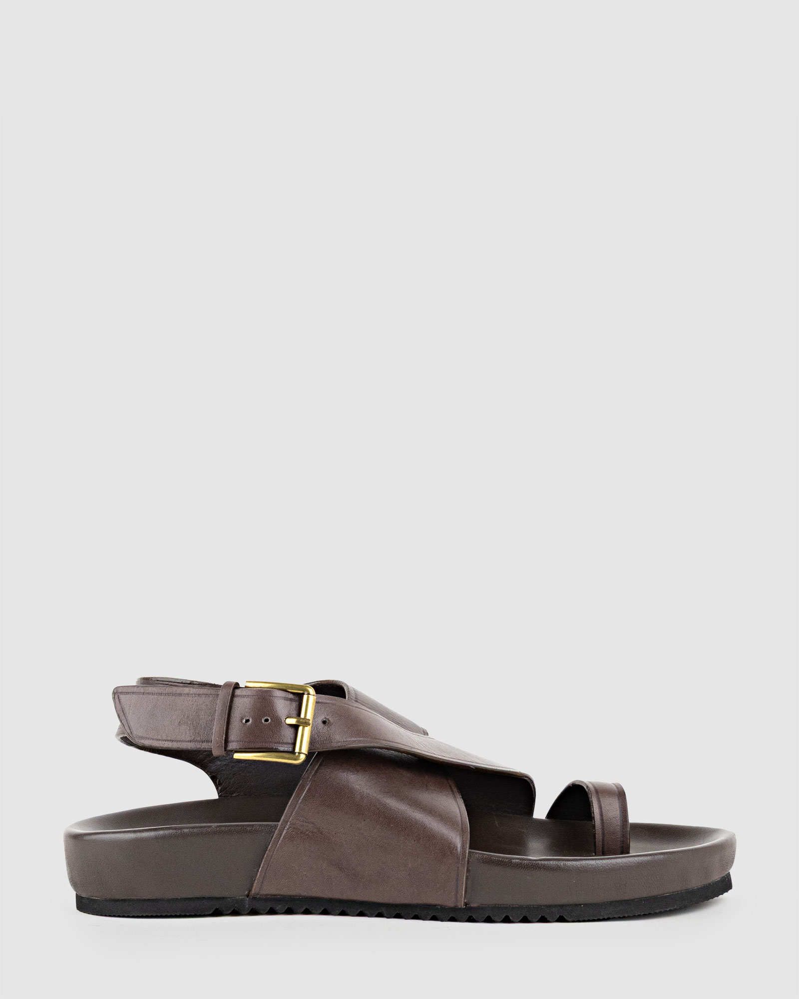 TAMRYN Crossover Sandal with Toe Thong