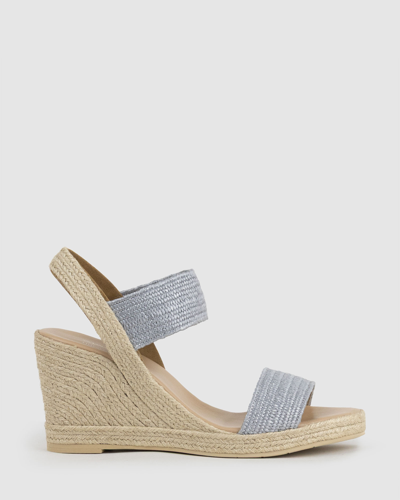 MELINDA Two Strap Elastic Espadrille