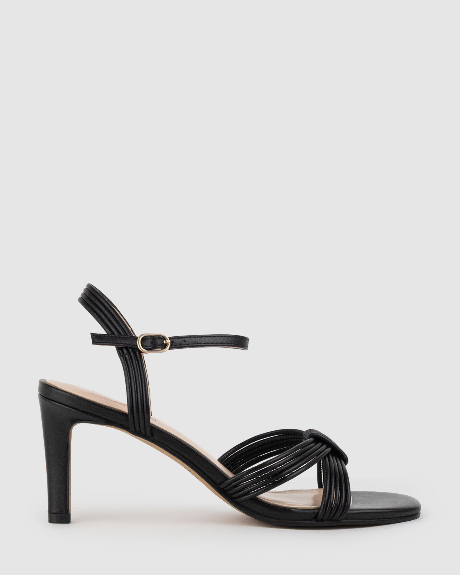 SIARA75 Gathered Knot Sandal