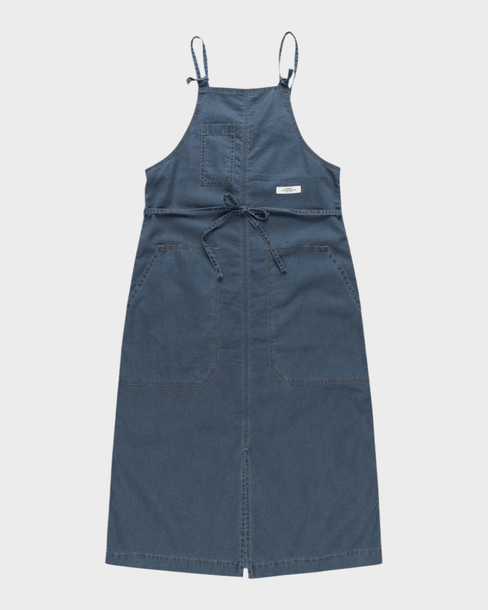 Womens Pinafore Midi Dress