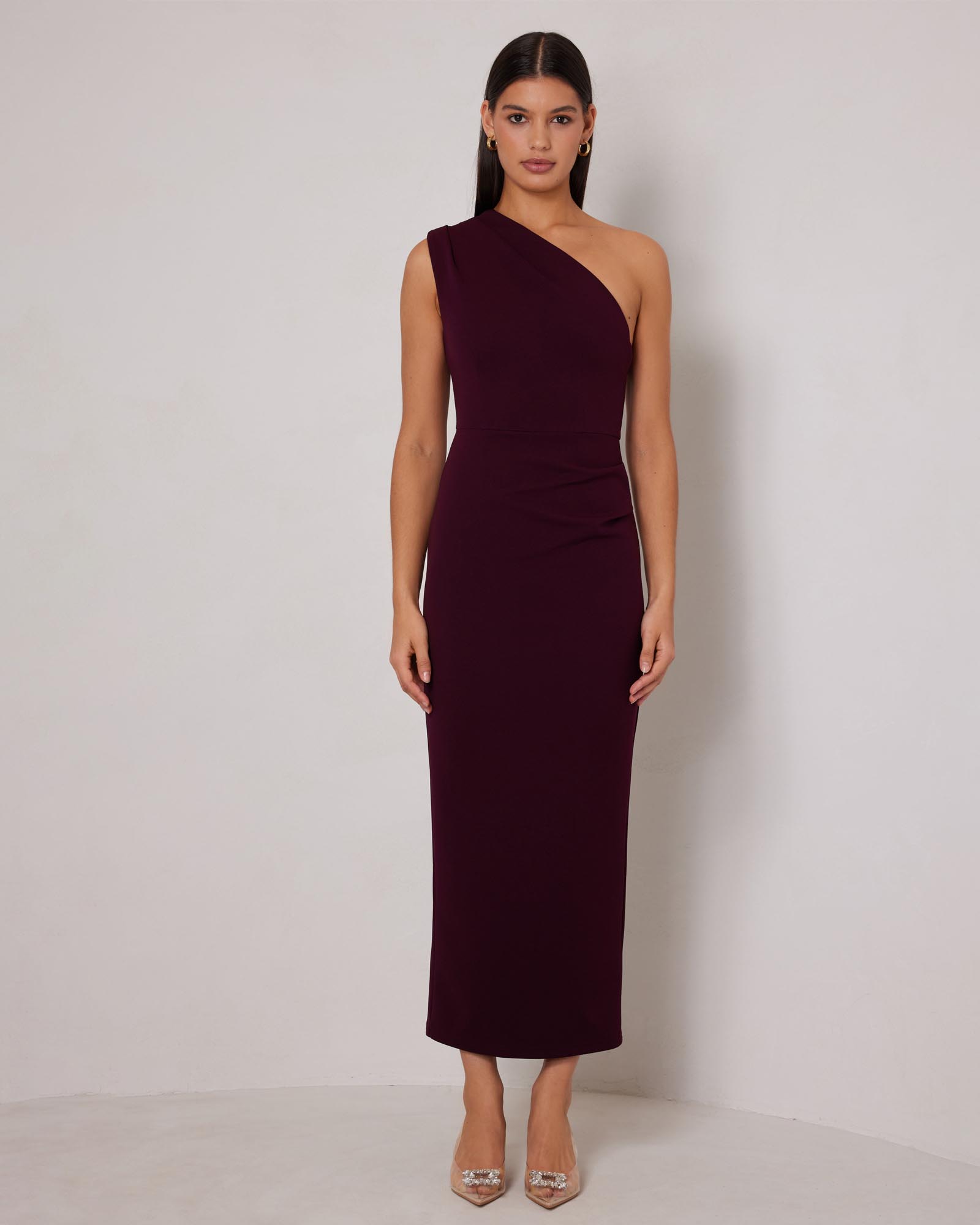 Harley One Shoulder Midi Dress