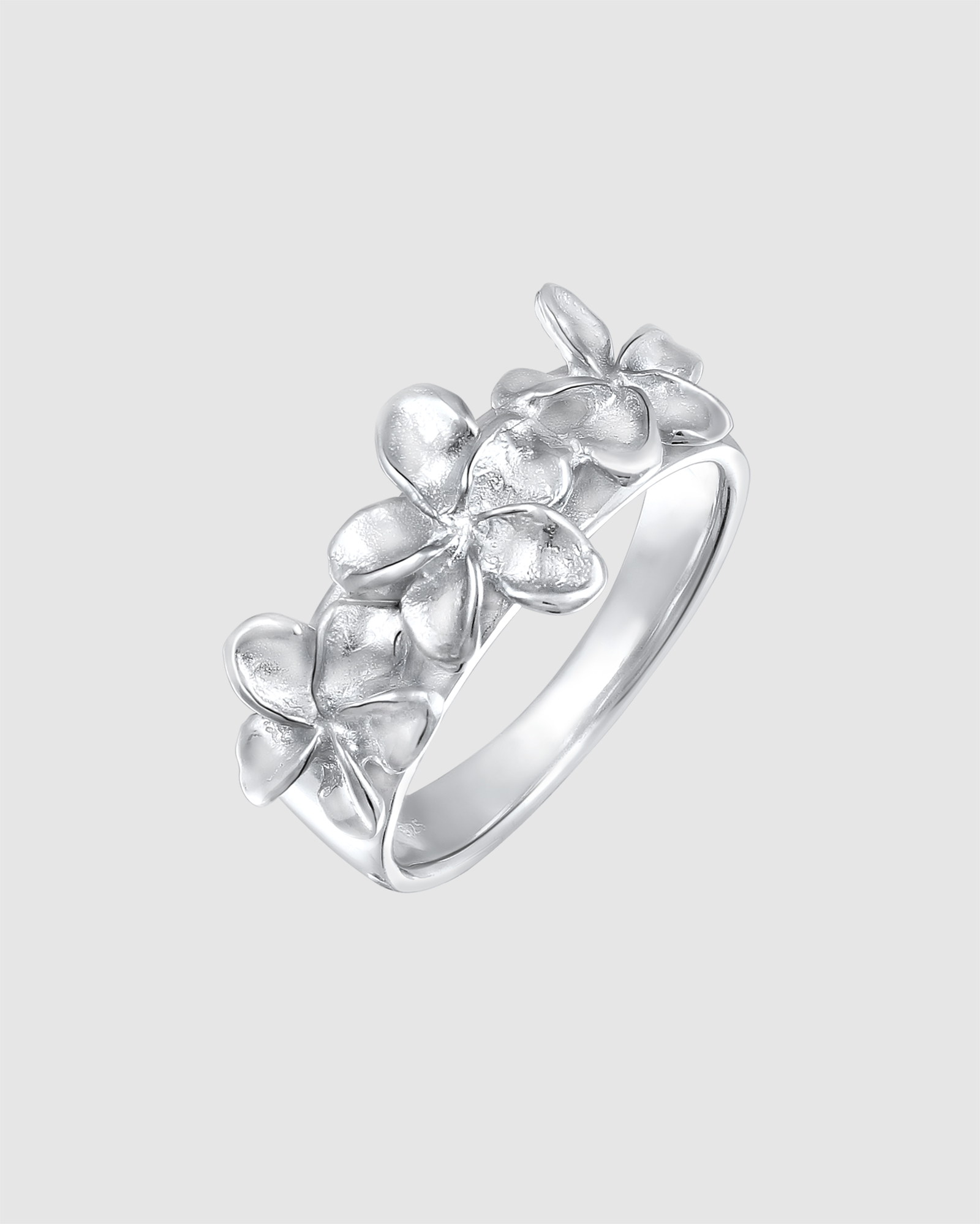 Ring Flower 925 Sterling Silver