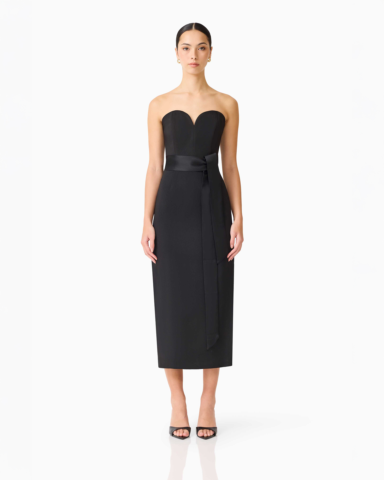Cara Sweetheart Strapless Gown