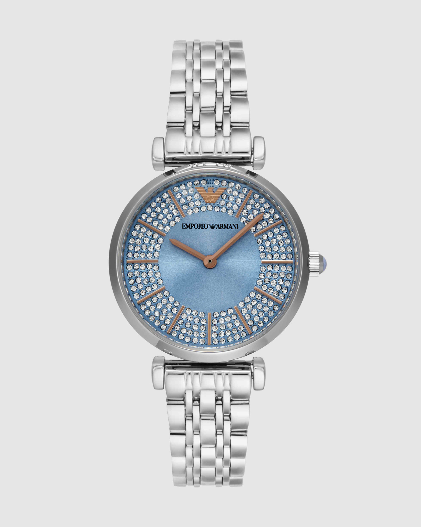Silver Tone Analogue Watch