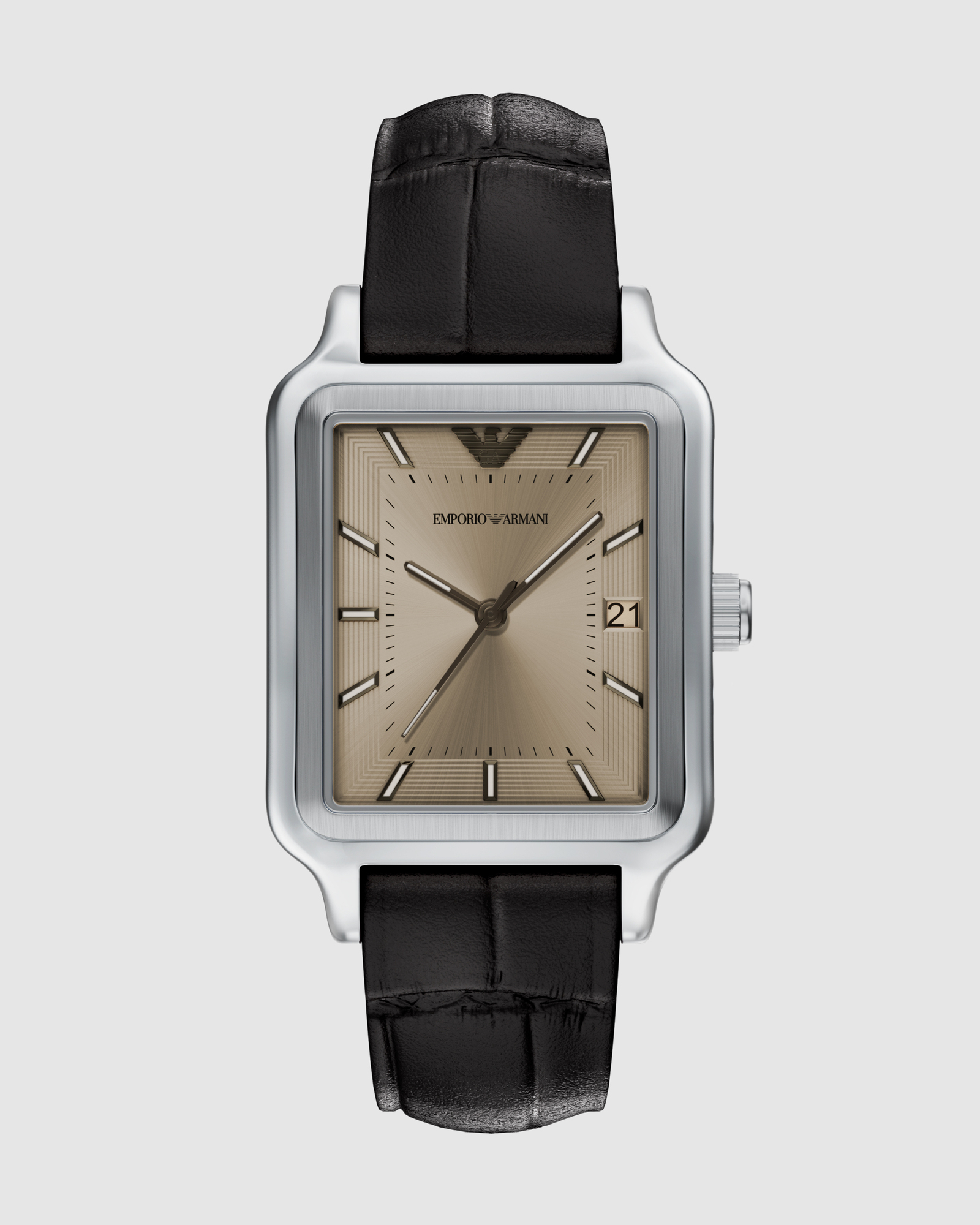 Brown Analogue Watch