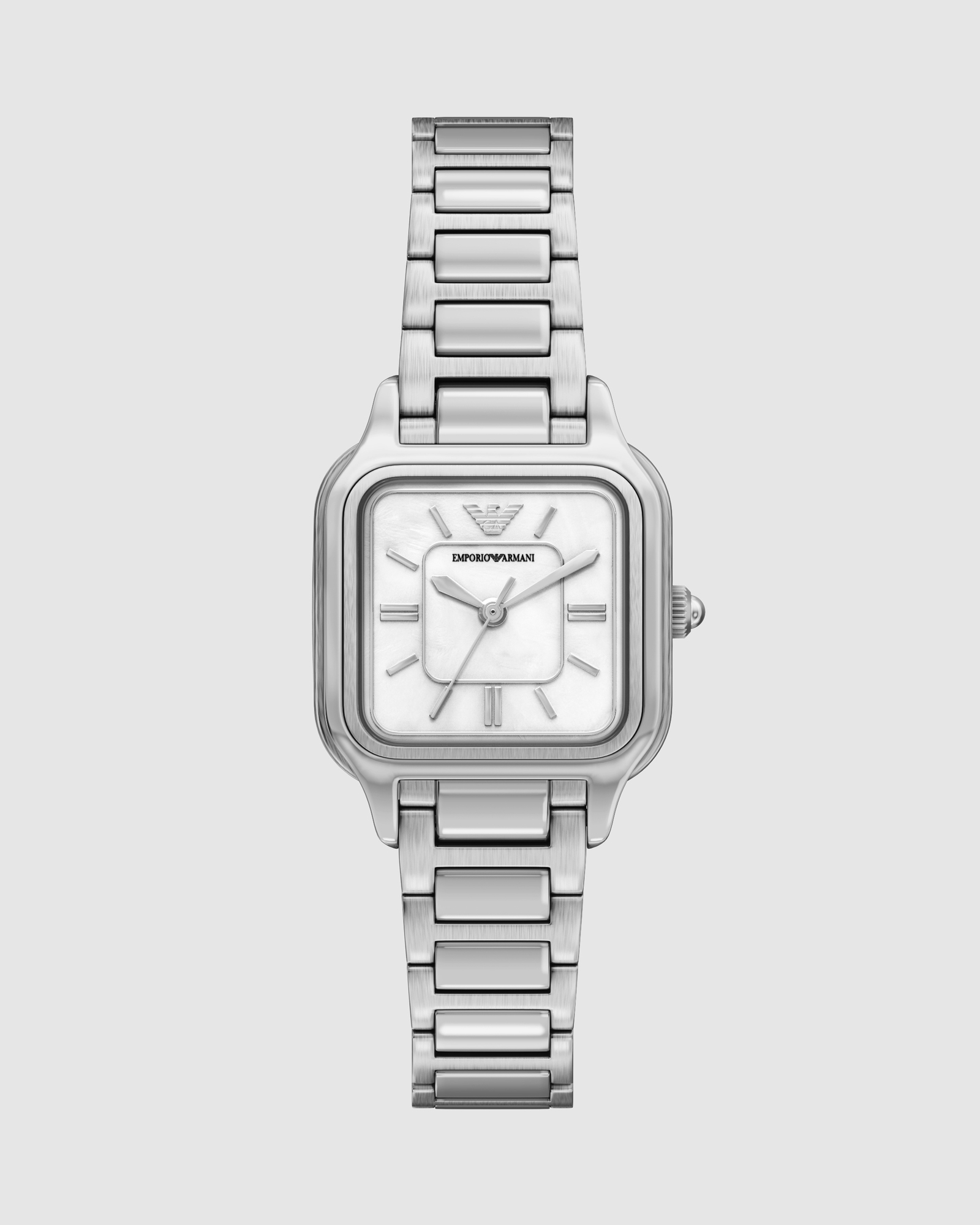 Silver Tone Analogue Watch
