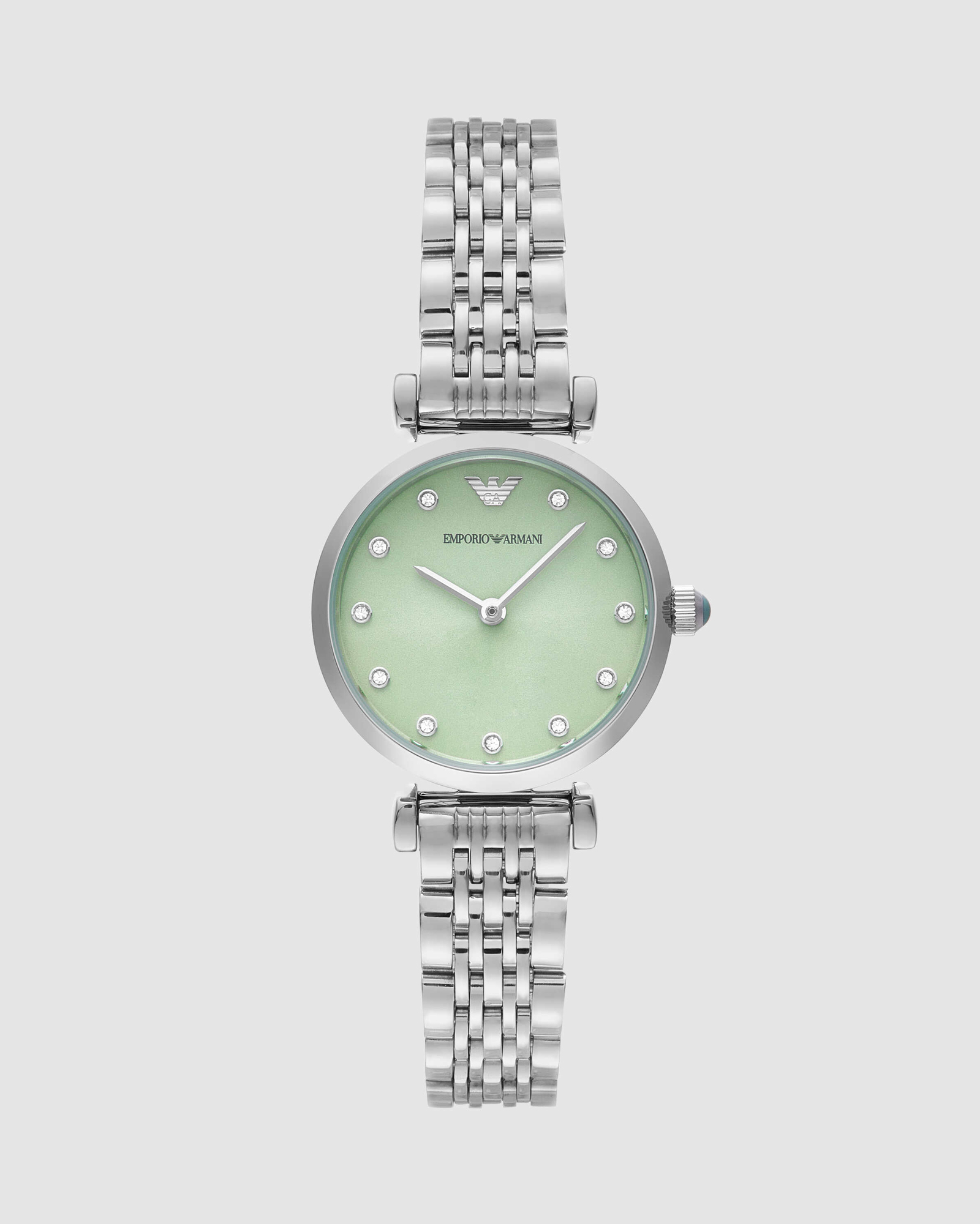 Silver Tone Analogue Watch