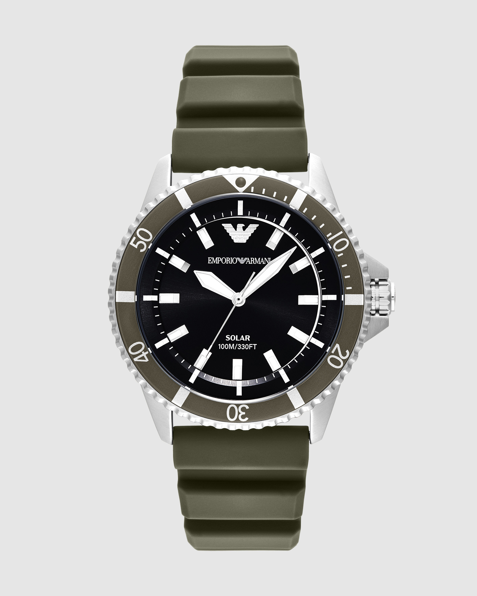 Green Analogue Watch