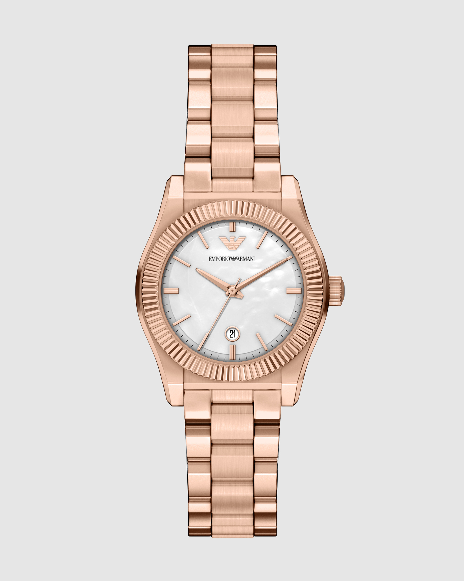 Rose Gold Analogue Watch