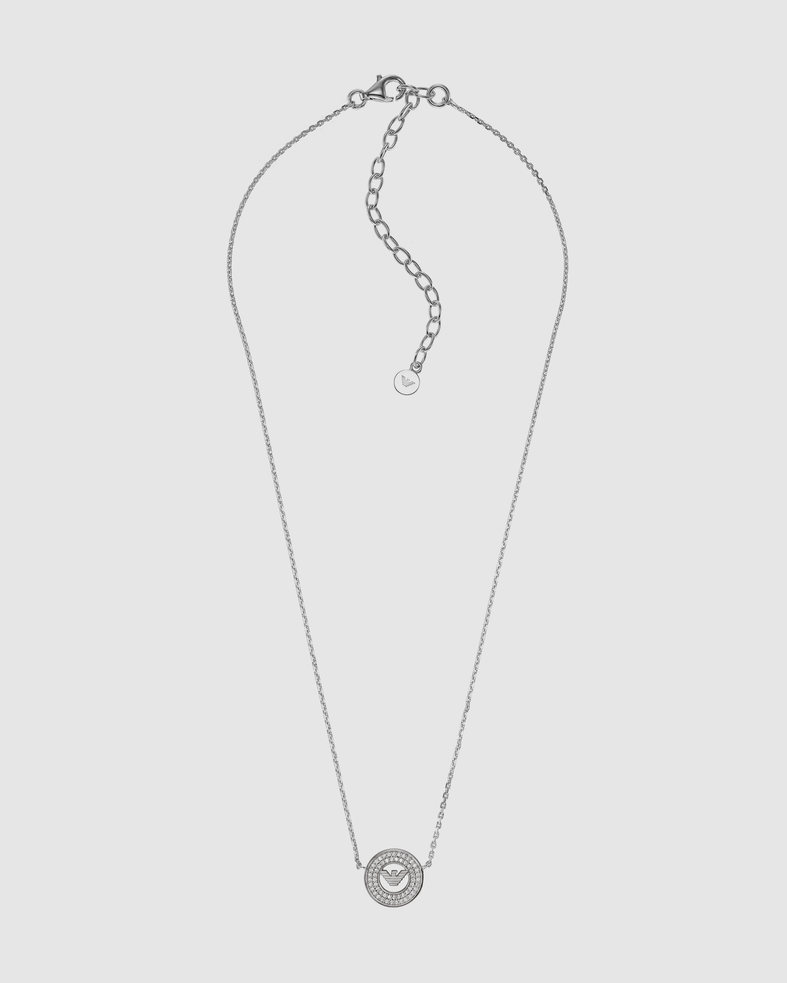 Silver Tone Pendant Necklace
