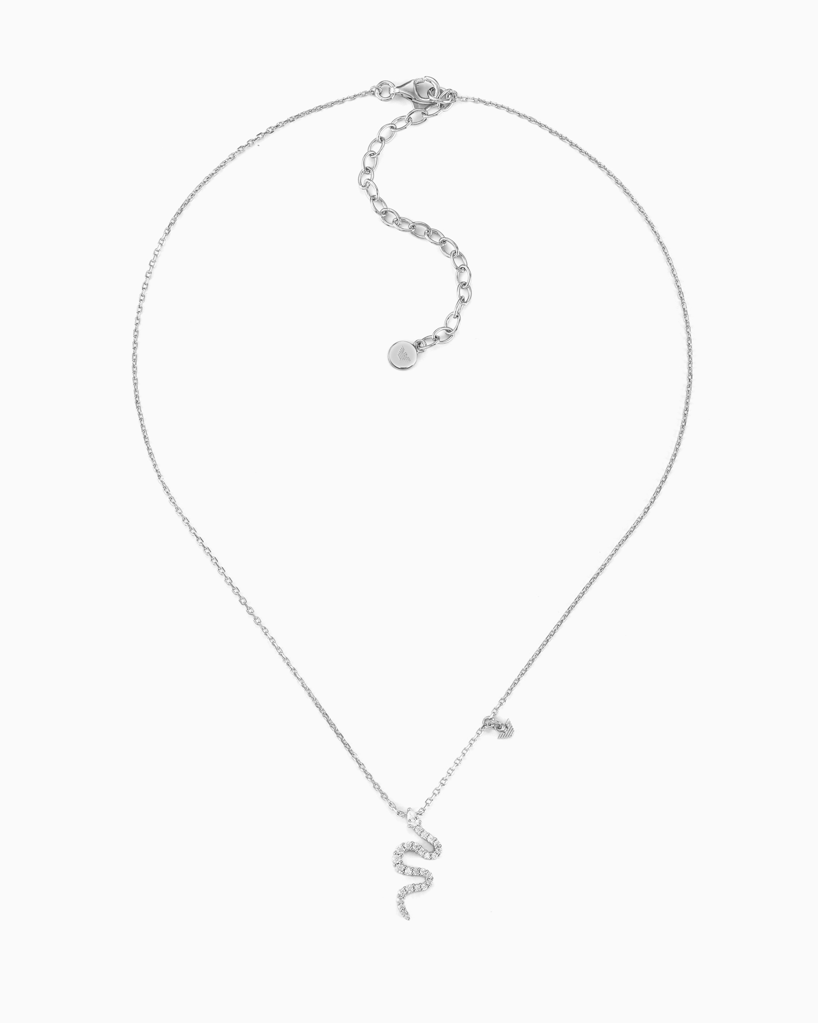 Silver Tone Pendant Necklace