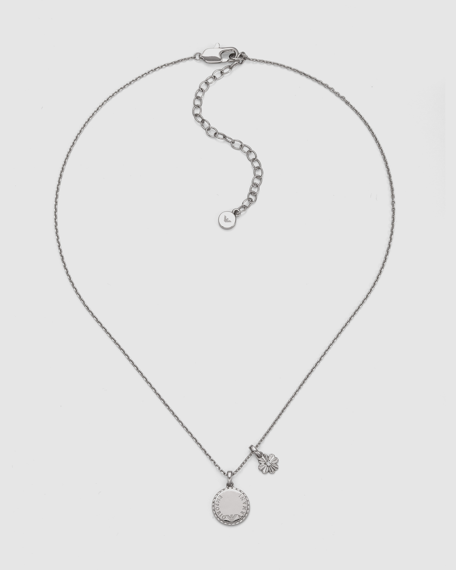Emporio Armani Silver-Tone Necklace